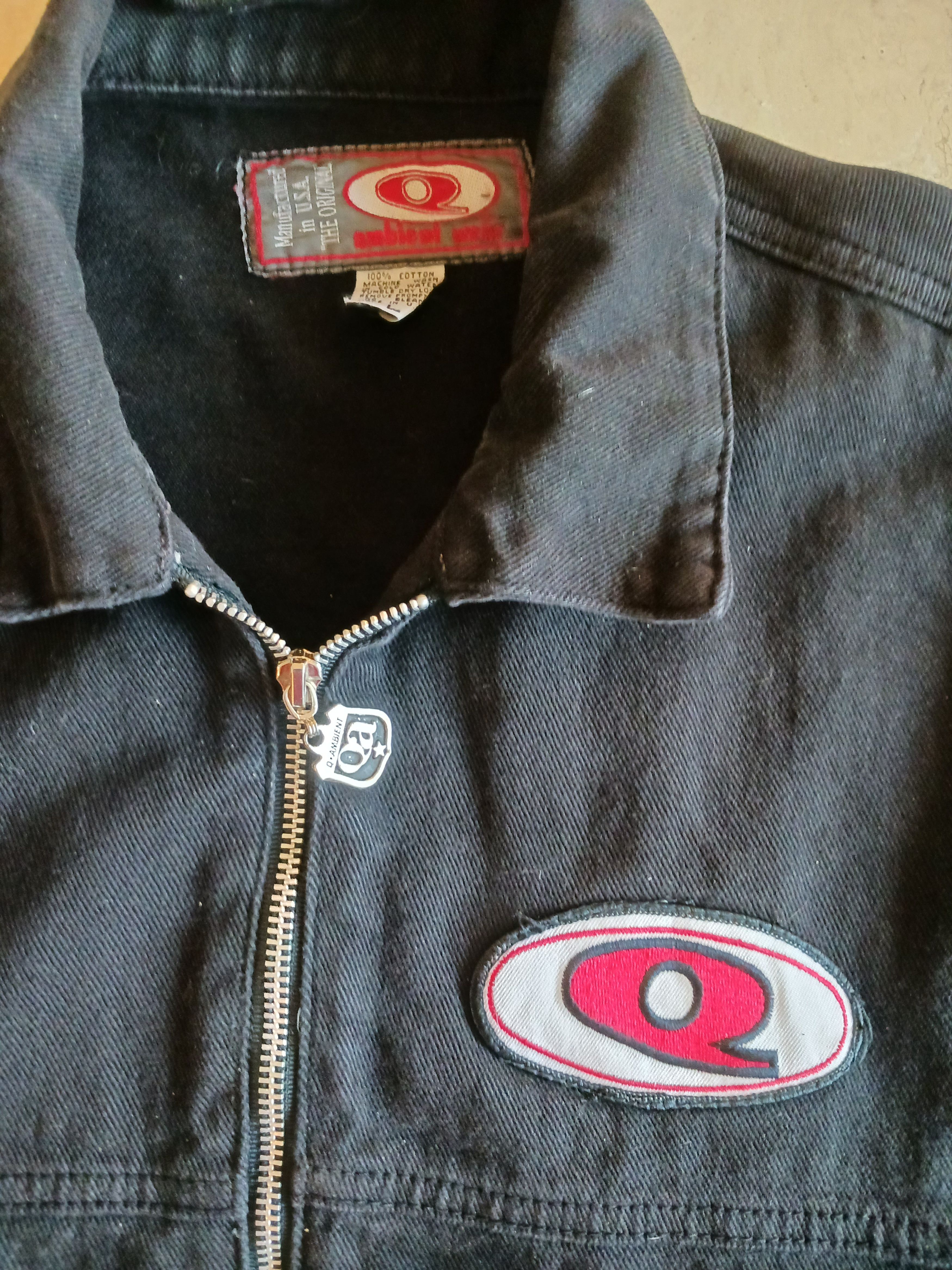 Other Q Ambient Full Zip Garage Jacket 90 Streetwear Hip Hop Size US XL / EU 56 / 4 - 1 Thumbnail