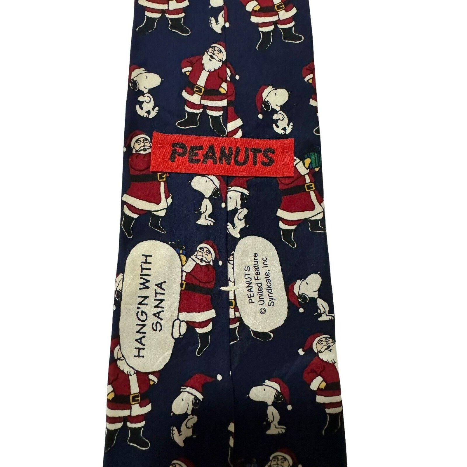 Other Peanuts Hangn With Santa Claus Snoopy Christmas Necktie Size ONE SIZE - 4 Thumbnail