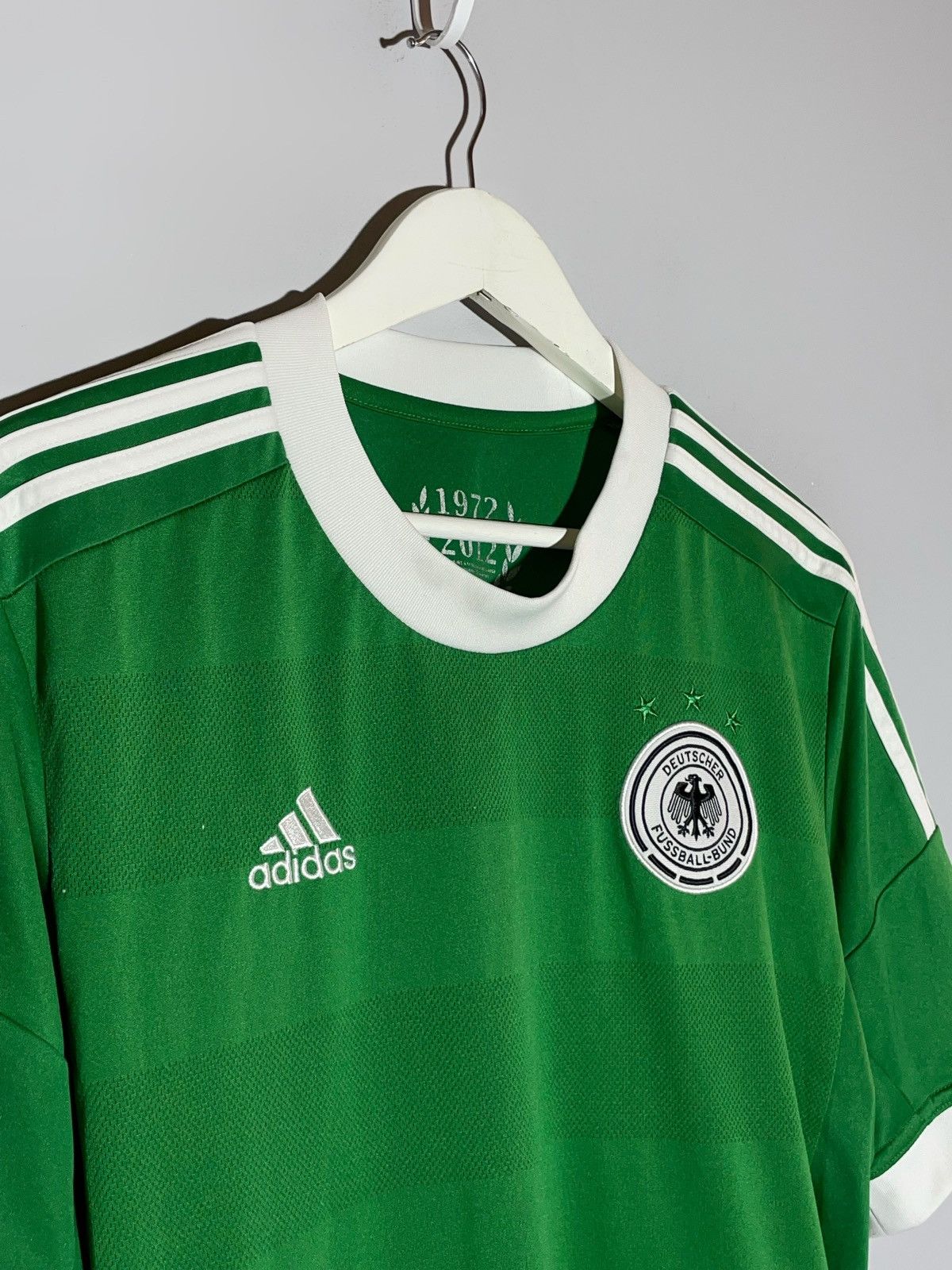 Adidas National Team Germany Adidas 2012 Away Football Shirt Size US L / EU 52-54 / 3 - 3 Thumbnail