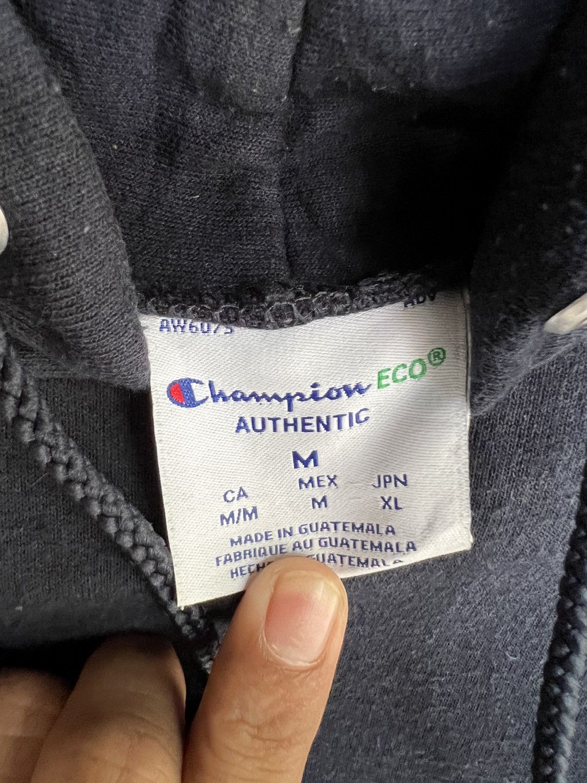 Champion × Vintage Vintage Champion Plain Hoodies Size US M / EU 48-50 / 2 - 4 Thumbnail
