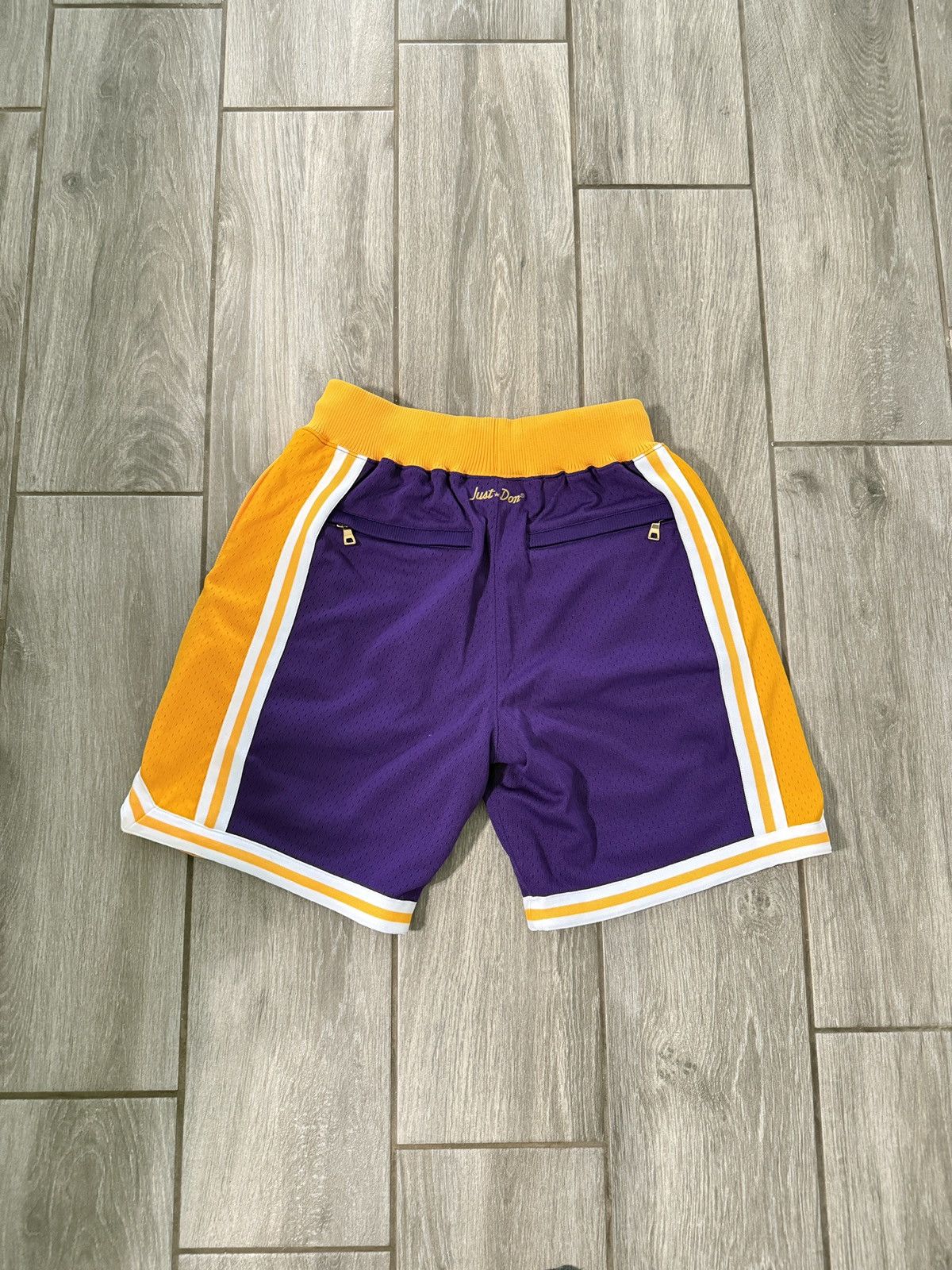 Just Don Just Don Lakers Shorts Size US 32 / EU 48 - 7 Thumbnail