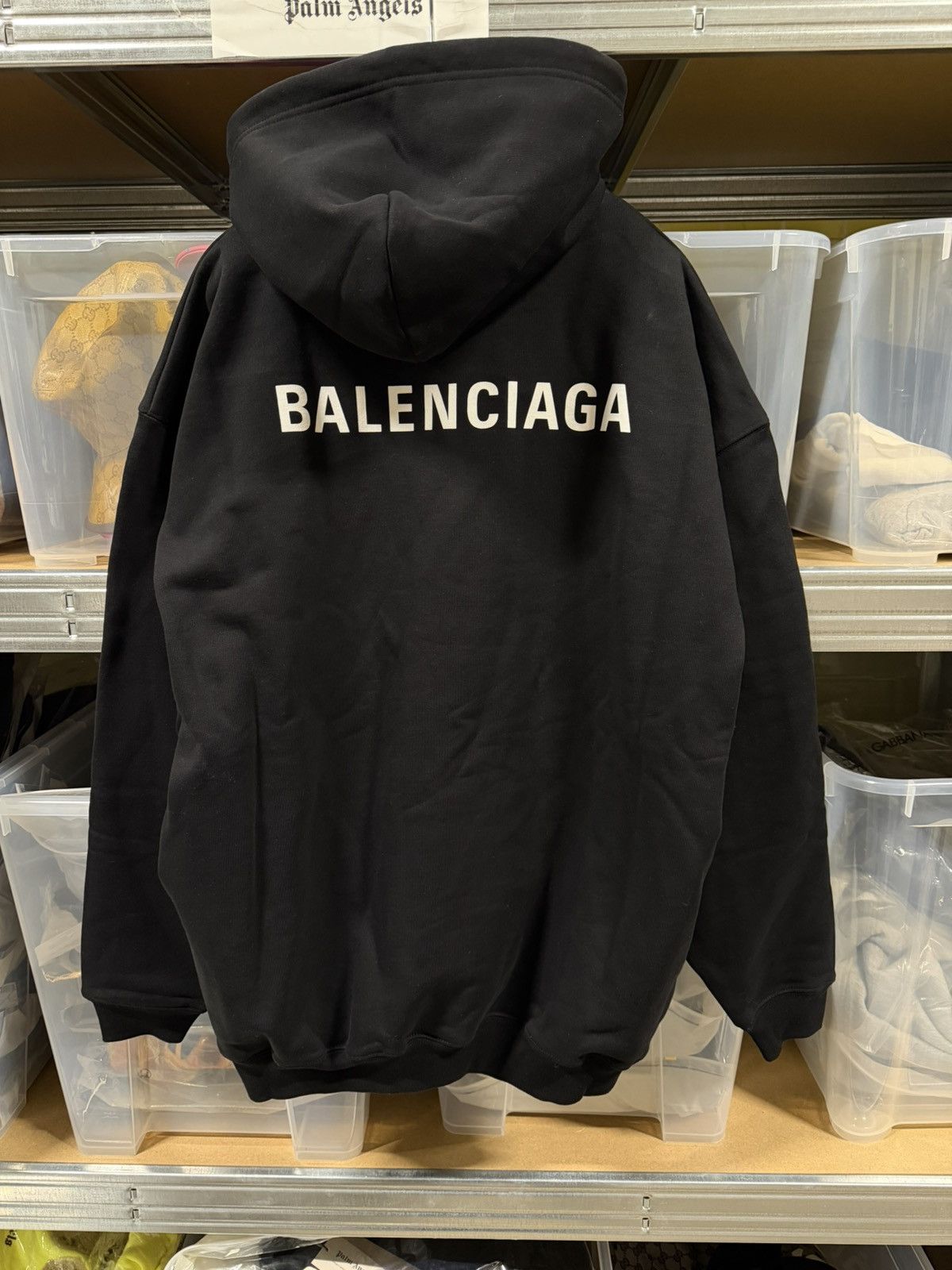 Balenciaga Balenciaga Oversized Logo Hoodie NEW 1250$ Size US S / EU 44-46 / 1 - 1 Thumbnail