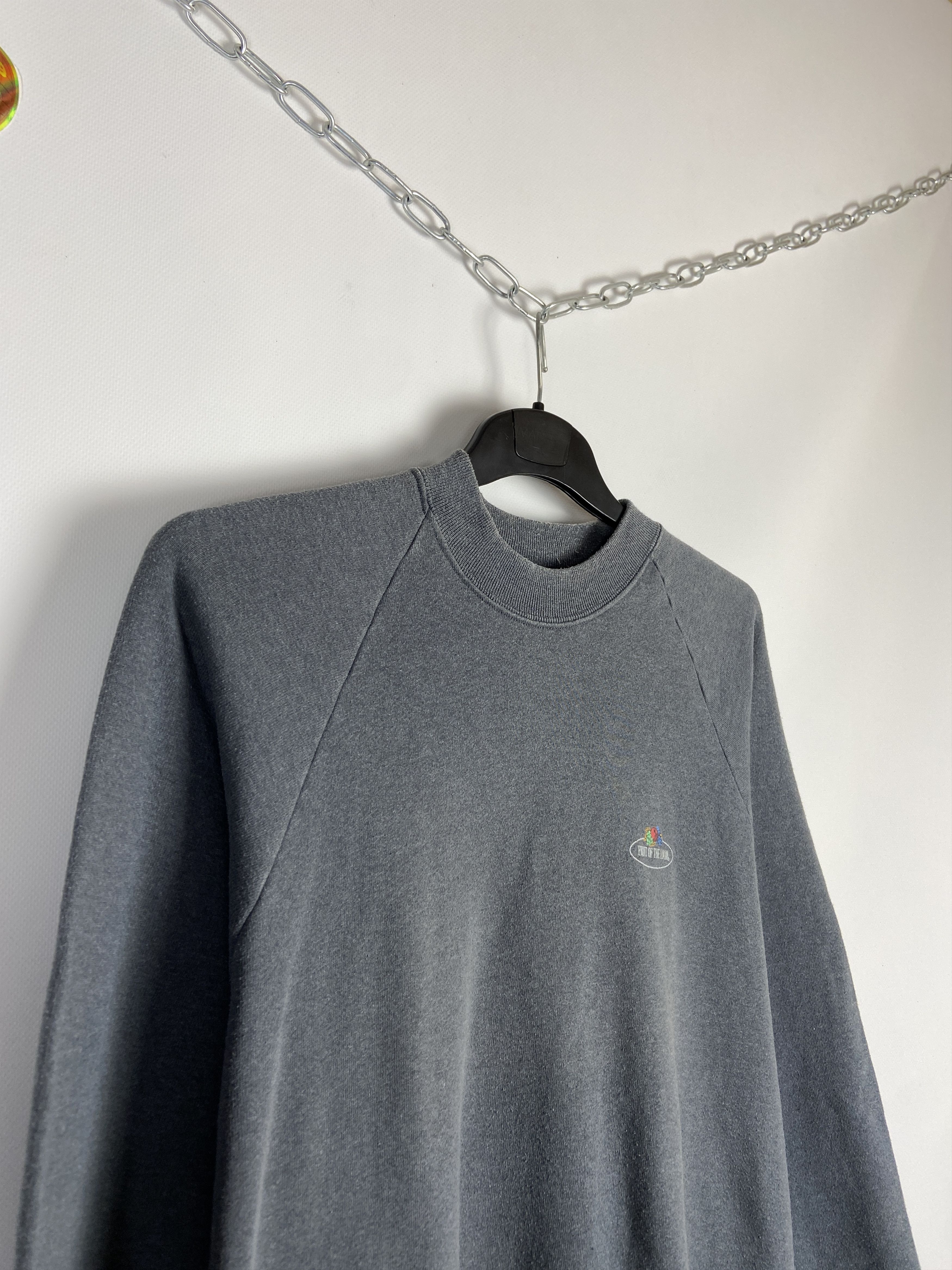 Fruit Of The Loom × Vintage Vintage Fruit of the Loom Sweatshirt 90S Size US L / EU 52-54 / 3 - 4 Thumbnail
