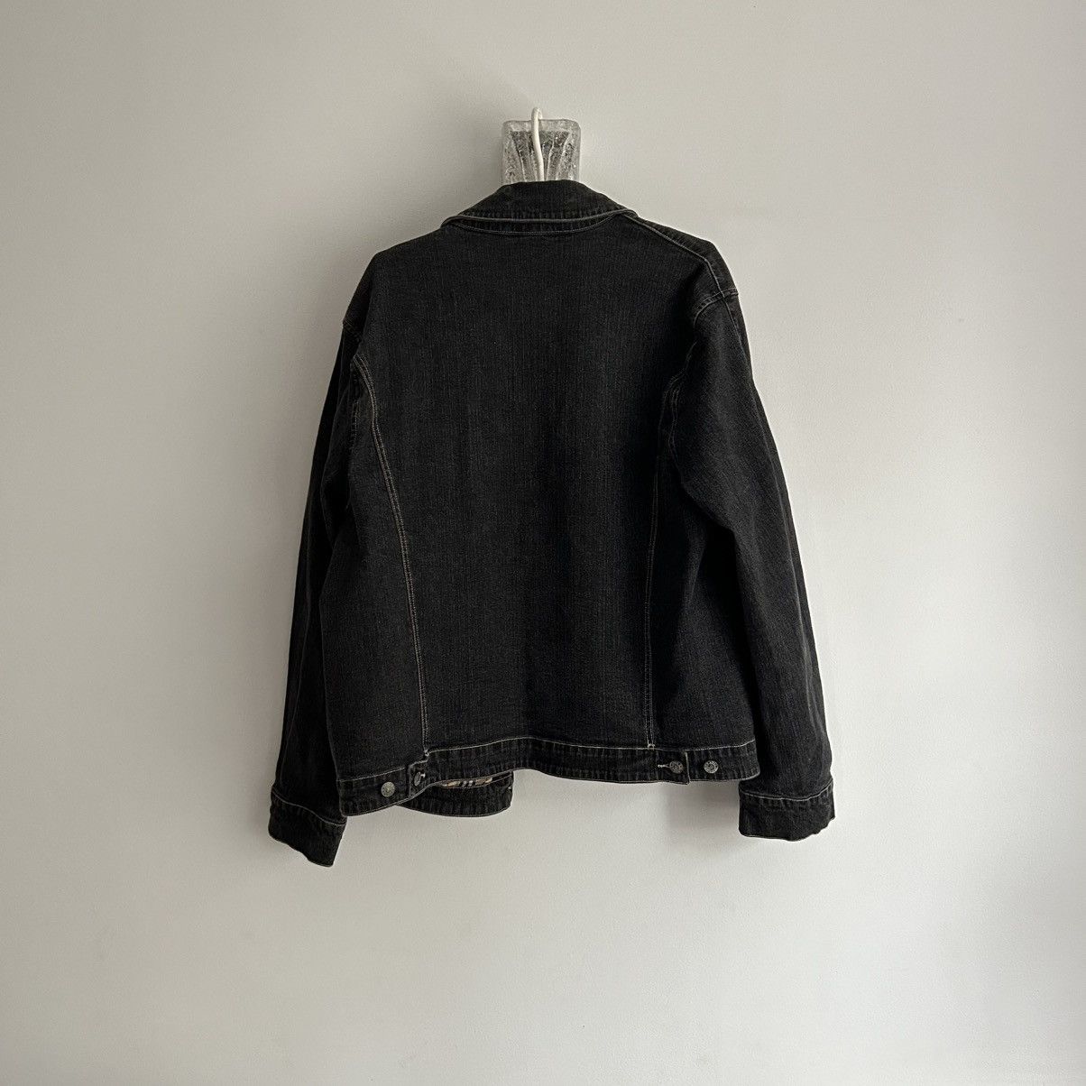 Burberry × Japanese Brand × Vintage Vintage Burberry denim jacket katana nova check Size US L / EU 52-54 / 3 - 4 Thumbnail