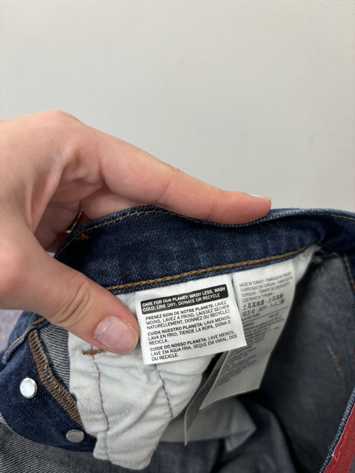Levi's Levi’s Premium LEJ 502 Engineered Rare Slim Blue Denim Jeans Size US 28 / EU 44 - 16 Thumbnail