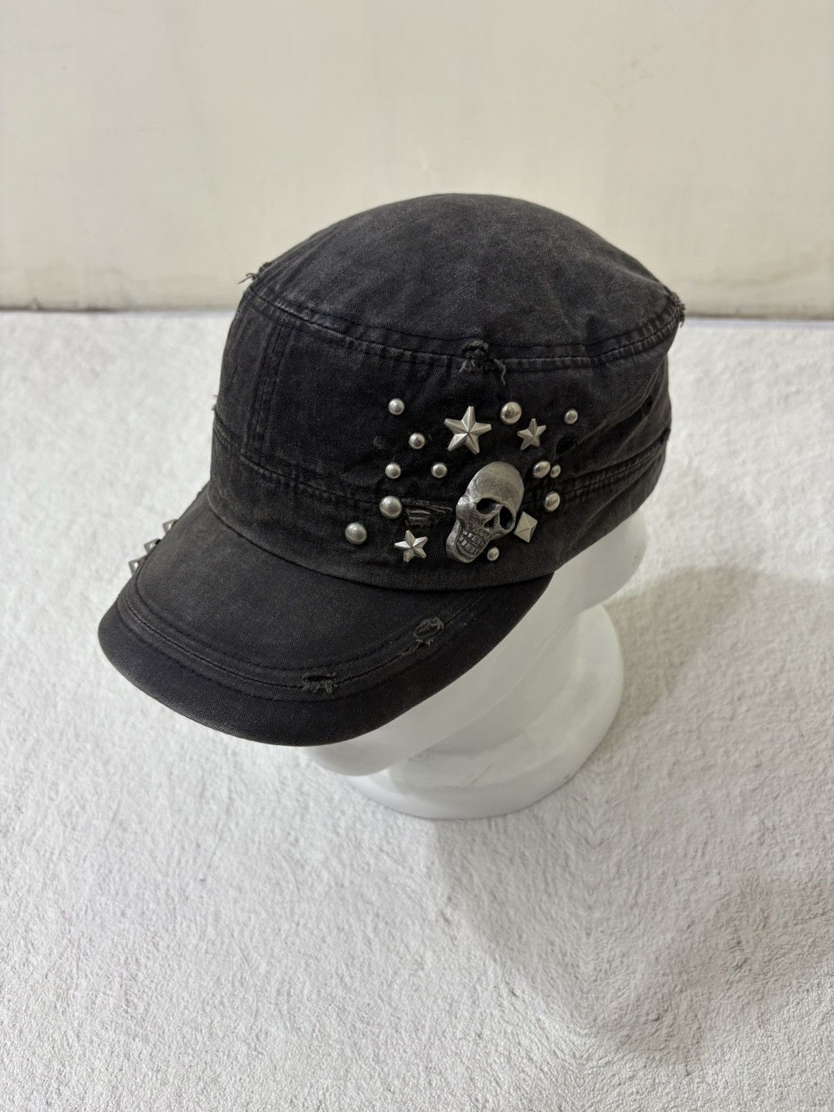 Kapital 2000s cadet hat skull studet punk y2k style Size ONE SIZE - 2 Thumbnail