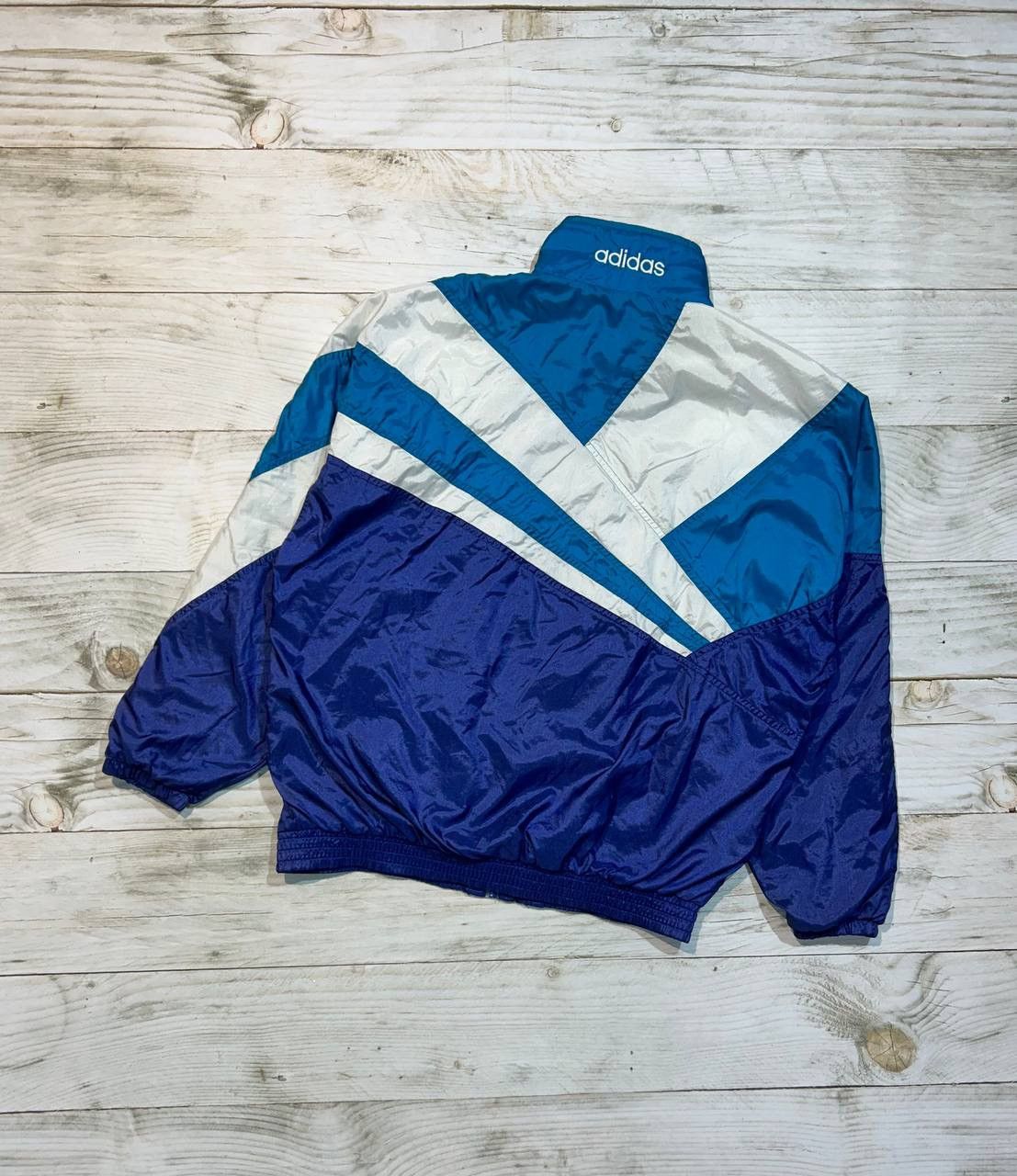 Adidas Vintage Adidas Nylon Track Suit Jacket +Pants Streetwear Size US S / EU 44-46 / 1 - 9 Thumbnail