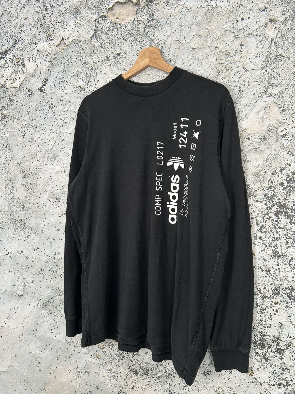 Adidas × Alexander Wang Adidas x Alexander Wang Longsleeve Streetwear Skate Rap Size US L / EU 52-54 / 3 - 2 Thumbnail