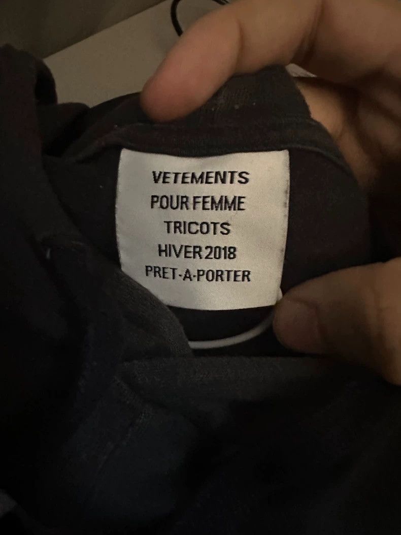 Vetements Vetements Titanic thin hoodie Size US XS / EU 42 / 0 - 4 Thumbnail
