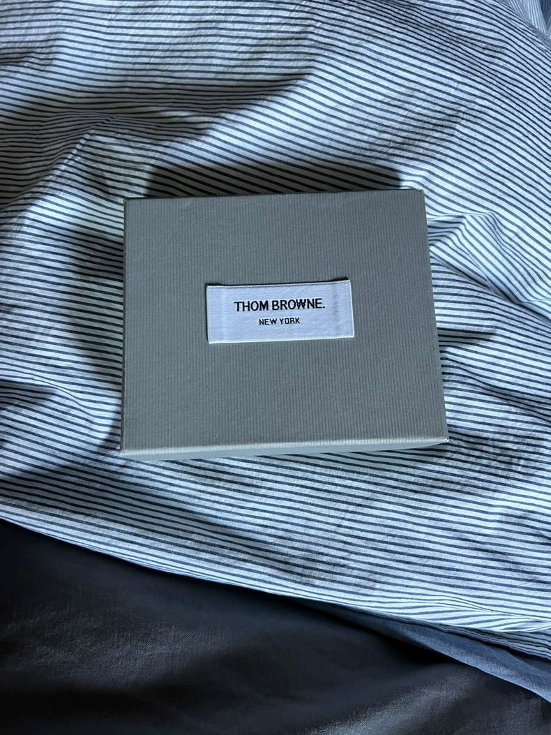 Thom Browne Thom Browne A medium grey tie Size ONE SIZE - 1 Thumbnail