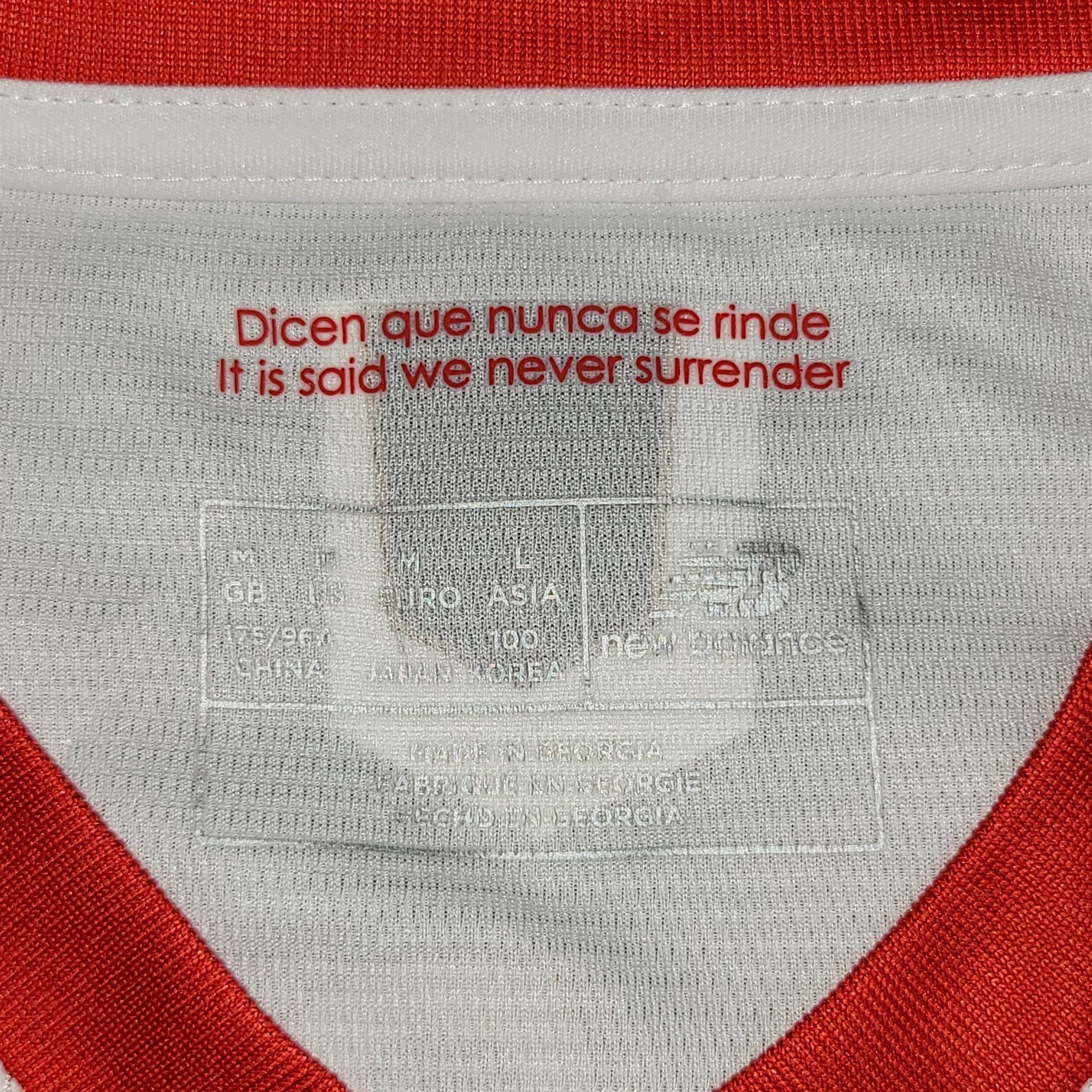 New Balance Lenglet Sevilla 2017 2018 MATCH Soccer Jersey M Size US M / EU 48-50 / 2 - 7 Thumbnail