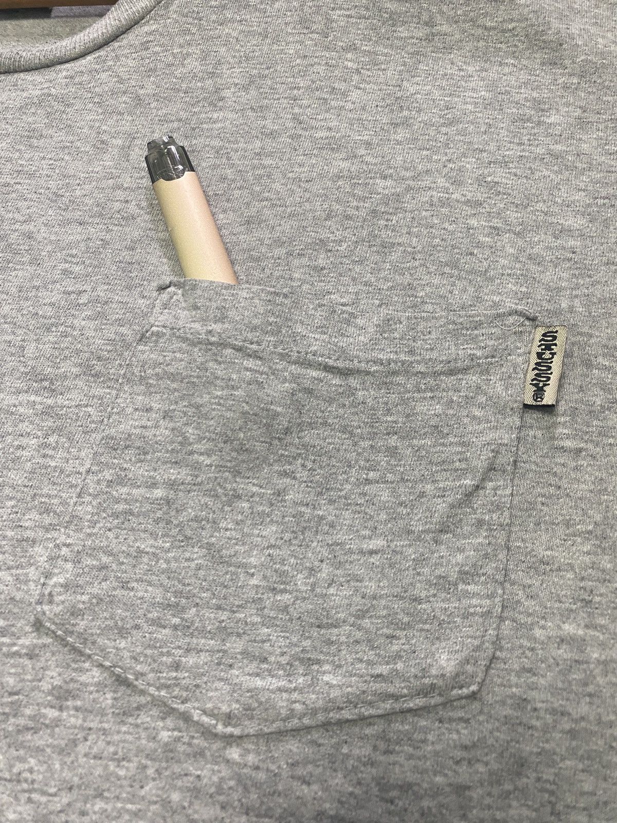 Stussy × Vintage 💥RARE💥VINTAGE 90S STUSSY PLAIN POKET TEE 🔥 Size US L / EU 52-54 / 3 - 6 Thumbnail