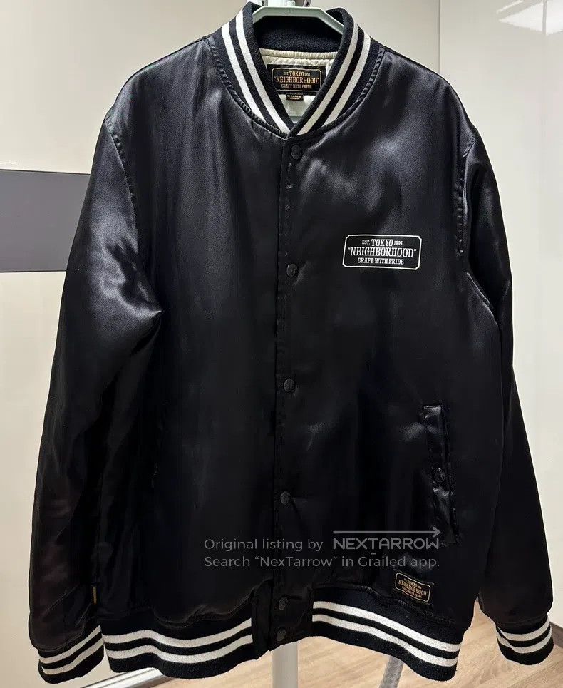 Neighborhood Neighborhood Baseball Jacket - Men's Vintage Jacket Size US XL / EU 56 / 4 - 1 Thumbnail