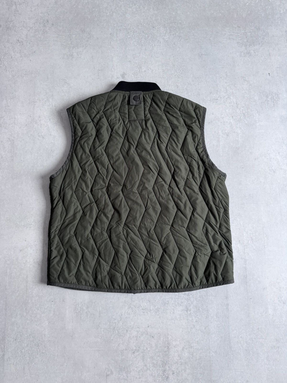 Ducati Ducati Scrambler Quilted Utility Vest Olive Green Size L Size US L / EU 52-54 / 3 - 8 Thumbnail
