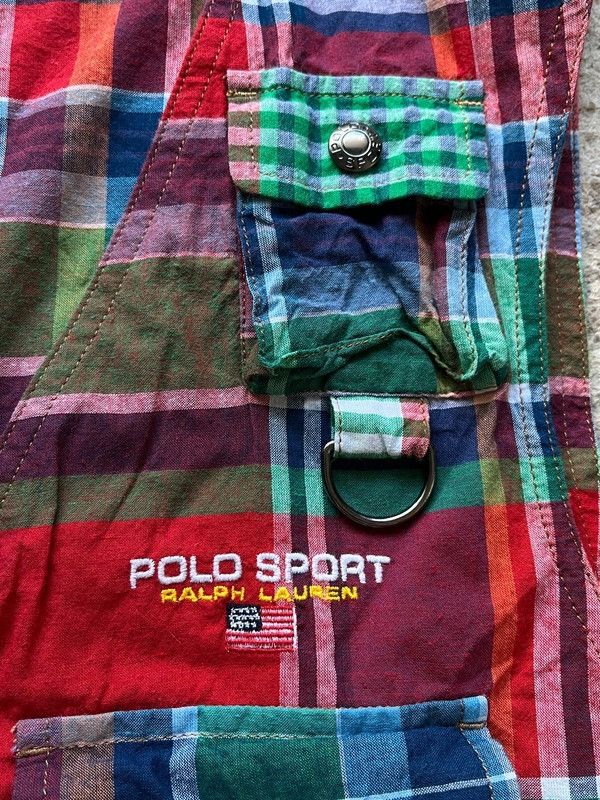 Polo Ralph Lauren Ralph Lauren Polo Sport Sz XS Plaid Retro Fisher Vest Size US XS / EU 42 / 0 - 4 Thumbnail