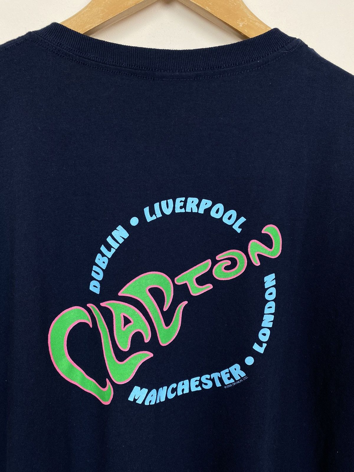 Band Tees Gildan Eric Clapton Tour 2009 Short Sleeve T Shirt Size XL Size US XL / EU 56 / 4 - 9 Thumbnail