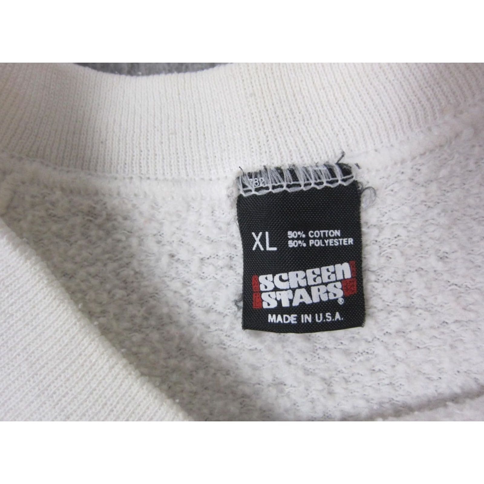 Vintage VINTAGE Ithaca College Sweatshirt Mens XL White Pullover Made in USA Screen Stars Classic Outdoor College Size US XL / EU 56 / 4 - 6 Thumbnail