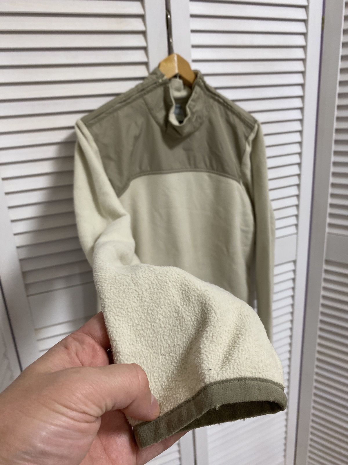 Nike × Vintage Vintage Sweater Zip 1/3 Swoosh FLEECE SHERPA STYLE 🔥😍🔥 Size US S / EU 44-46 / 1 - 5 Thumbnail