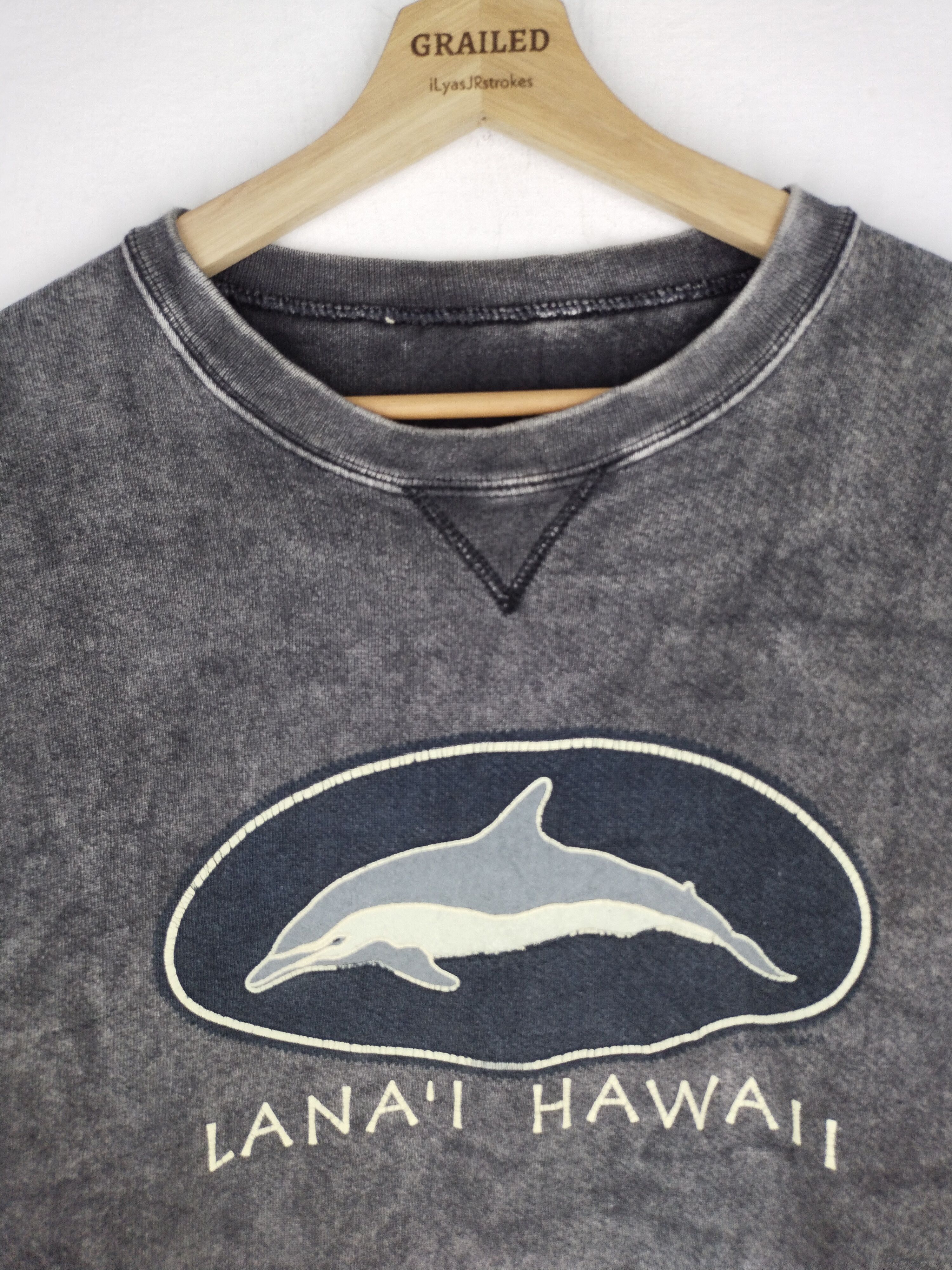 Sun Surf × Vintage 🔥 Vtg Lana'i Hawaii Dolphin Sun Surf Sweatshirt Size US M / EU 48-50 / 2 - 4 Thumbnail