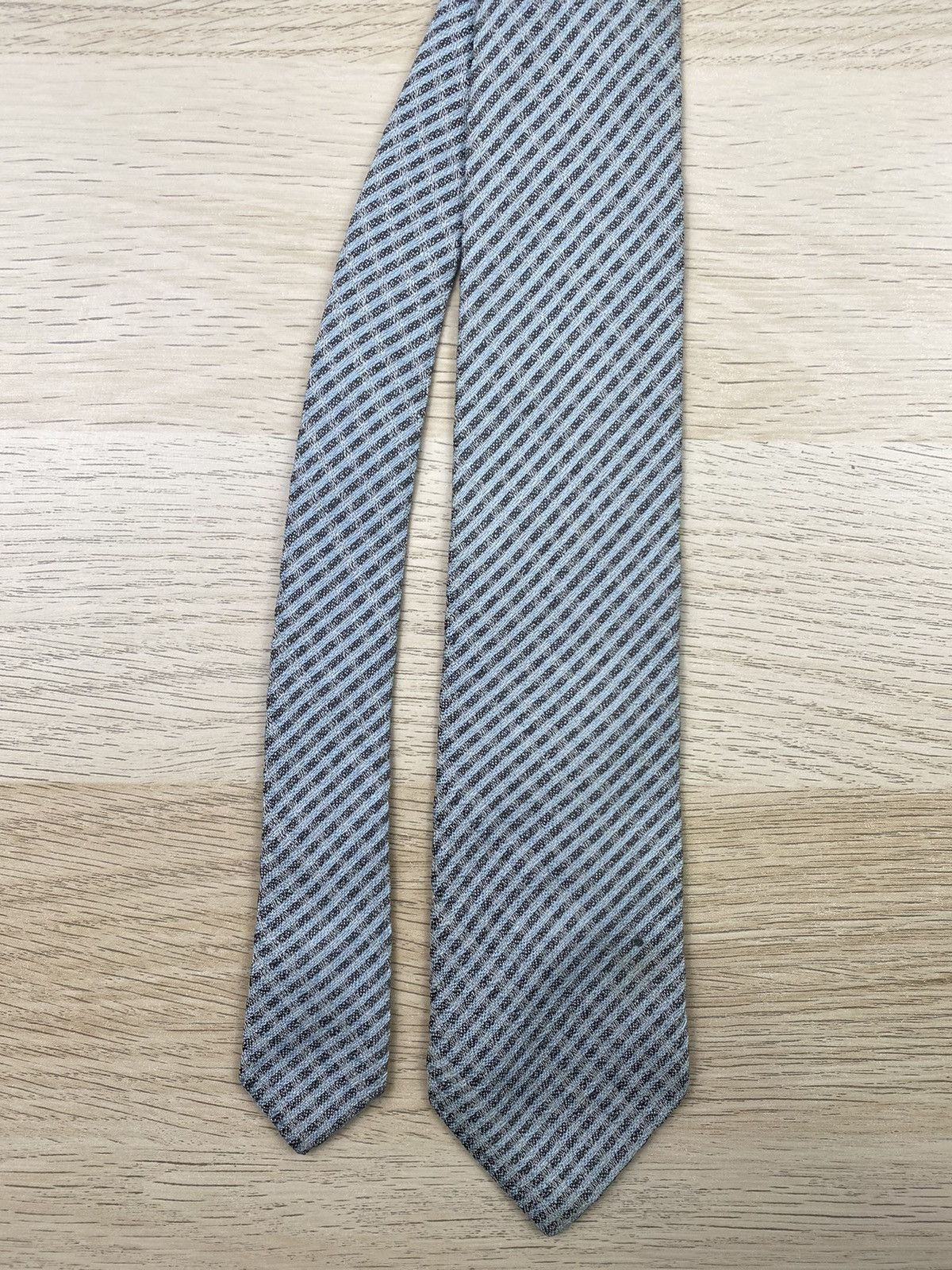 Issey Miyake Issey Miyake Silk Tie T101 Size ONE SIZE - 4 Thumbnail