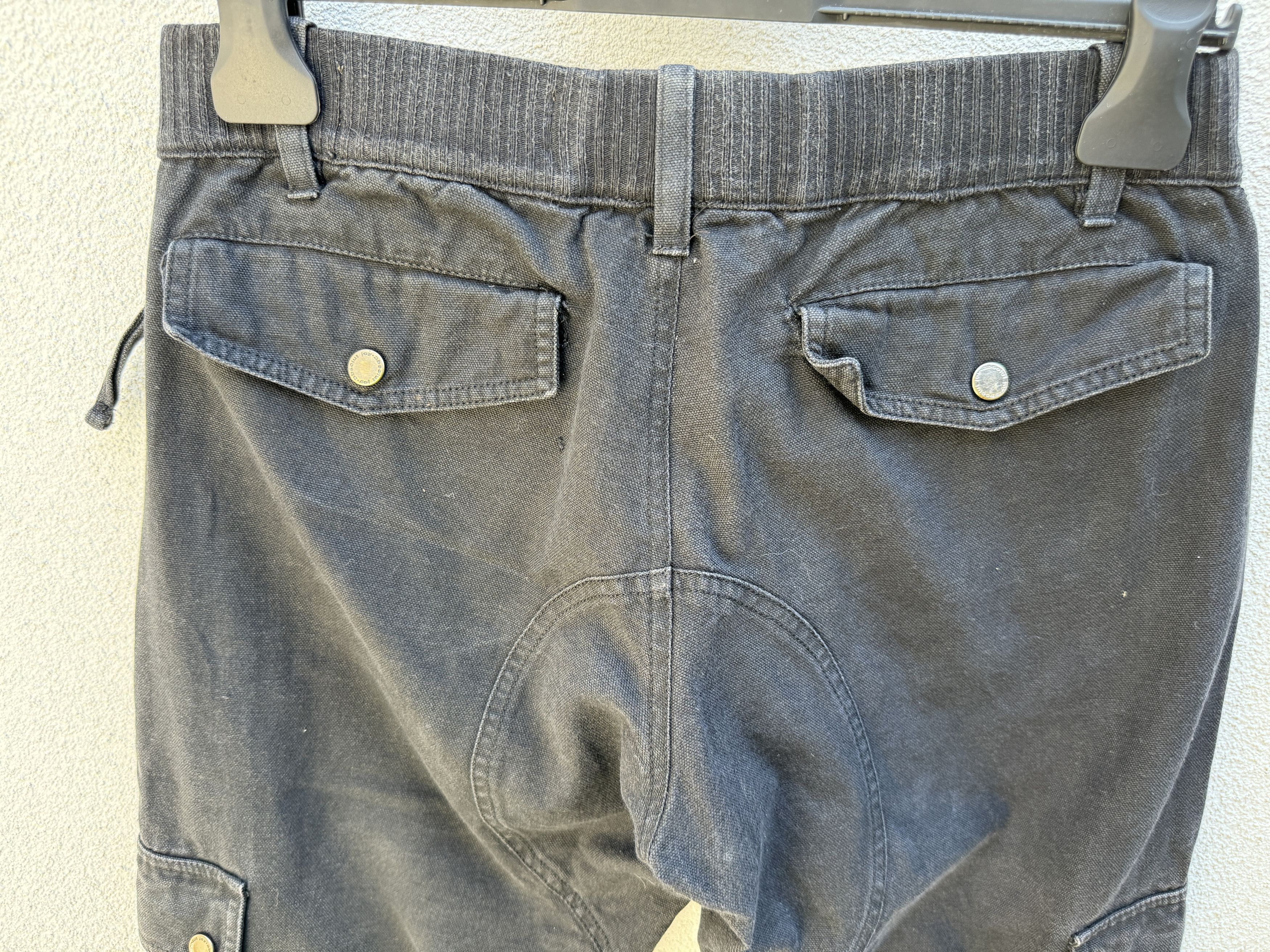 Absolut Joy Absolut Joy Vintage Black Cargo Pants Size M Size US 32 / EU 48 - 8 Thumbnail
