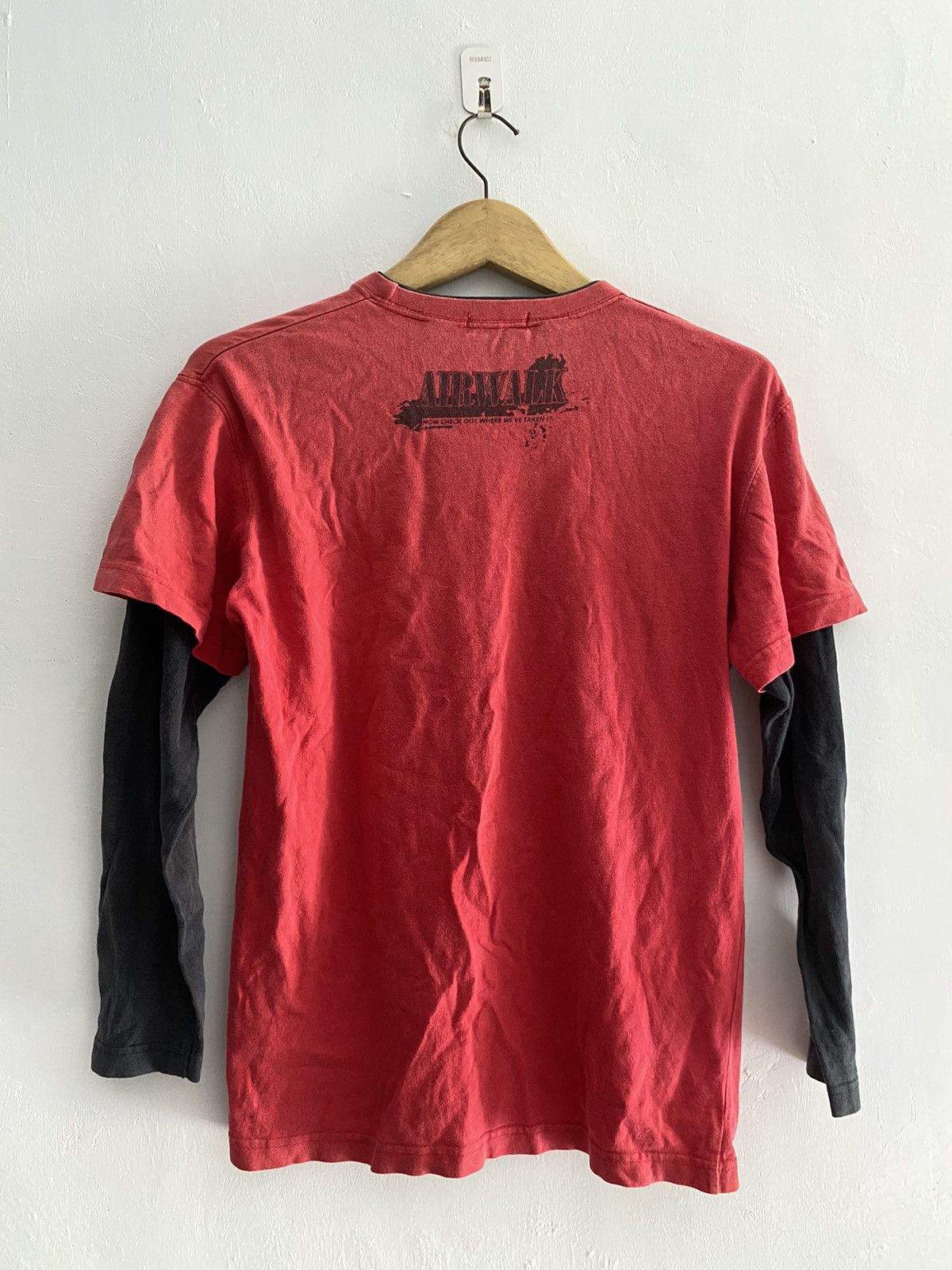If Six Was Nine × Japanese Brand × Le Grande Bleu (L.G.B.) Airwalk streetwear double layers tee Size US M / EU 48-50 / 2 - 2 Thumbnail