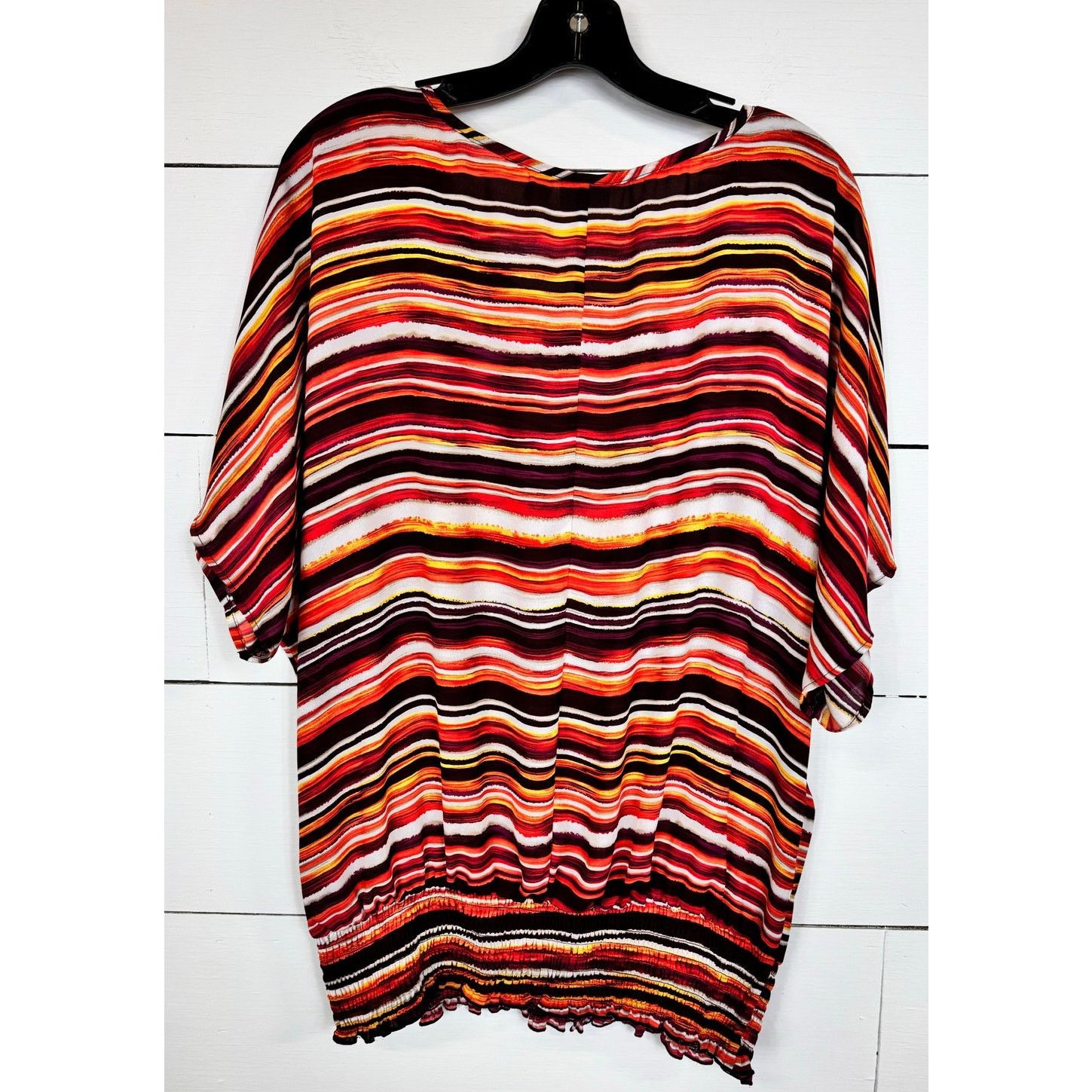 Other Cato Short Sleeve Blouse Women's Size 18/20W Size XXL / US 16-18 / IT 52-54 - 2 Thumbnail