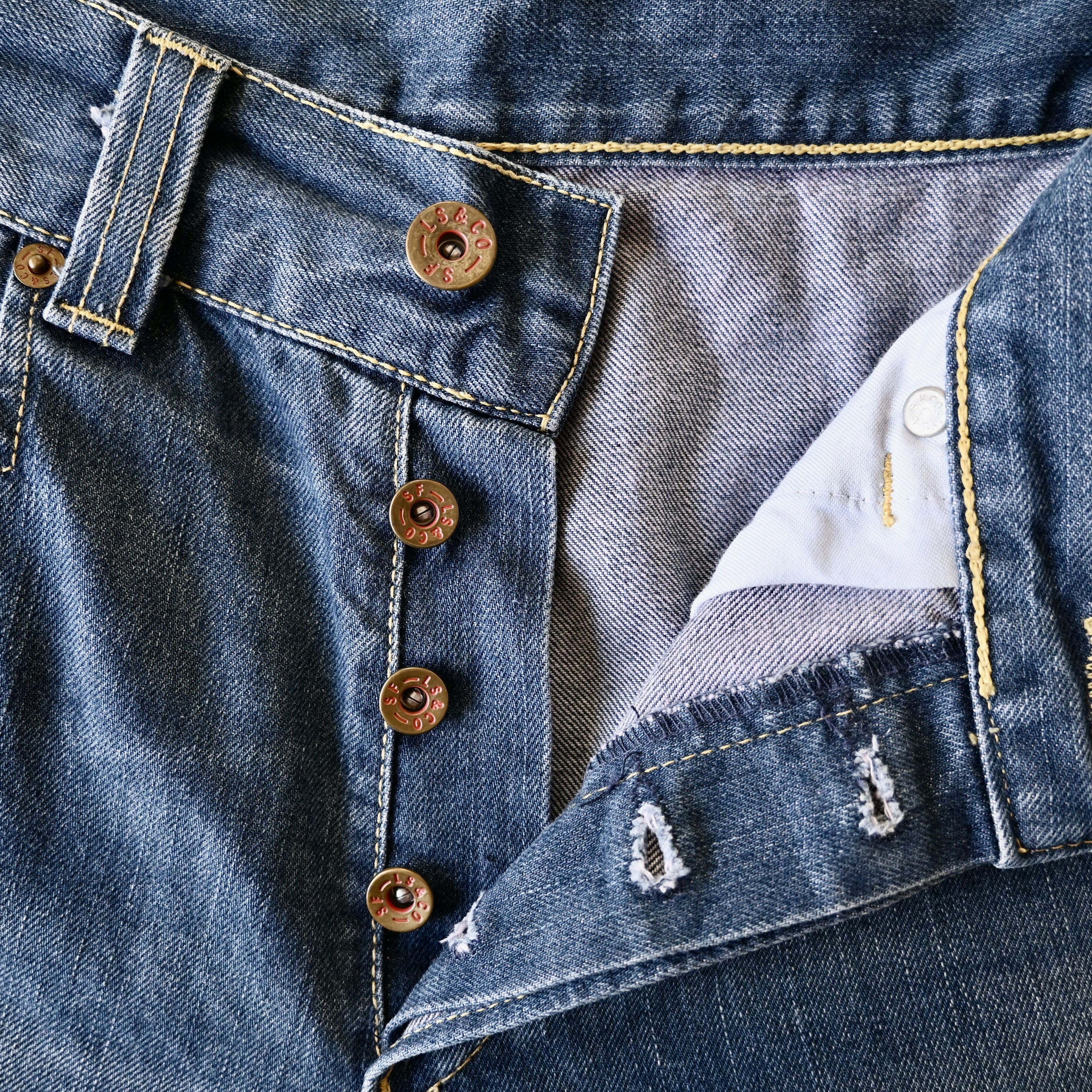 Levi's VTG, 2000s Levi's Europe 3D cut jeans, 30 x 32 Size US 30 / EU 46 - 14 Thumbnail