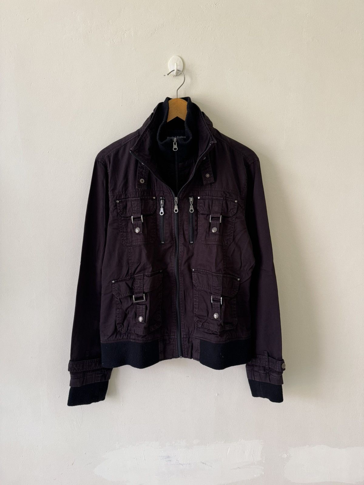 Japanese Brand Y2K MILITARY-STYLE BLOUSUN JACKET MULTIPLE UTILITY POCKETS Size US M / EU 48-50 / 2 - 2 Thumbnail