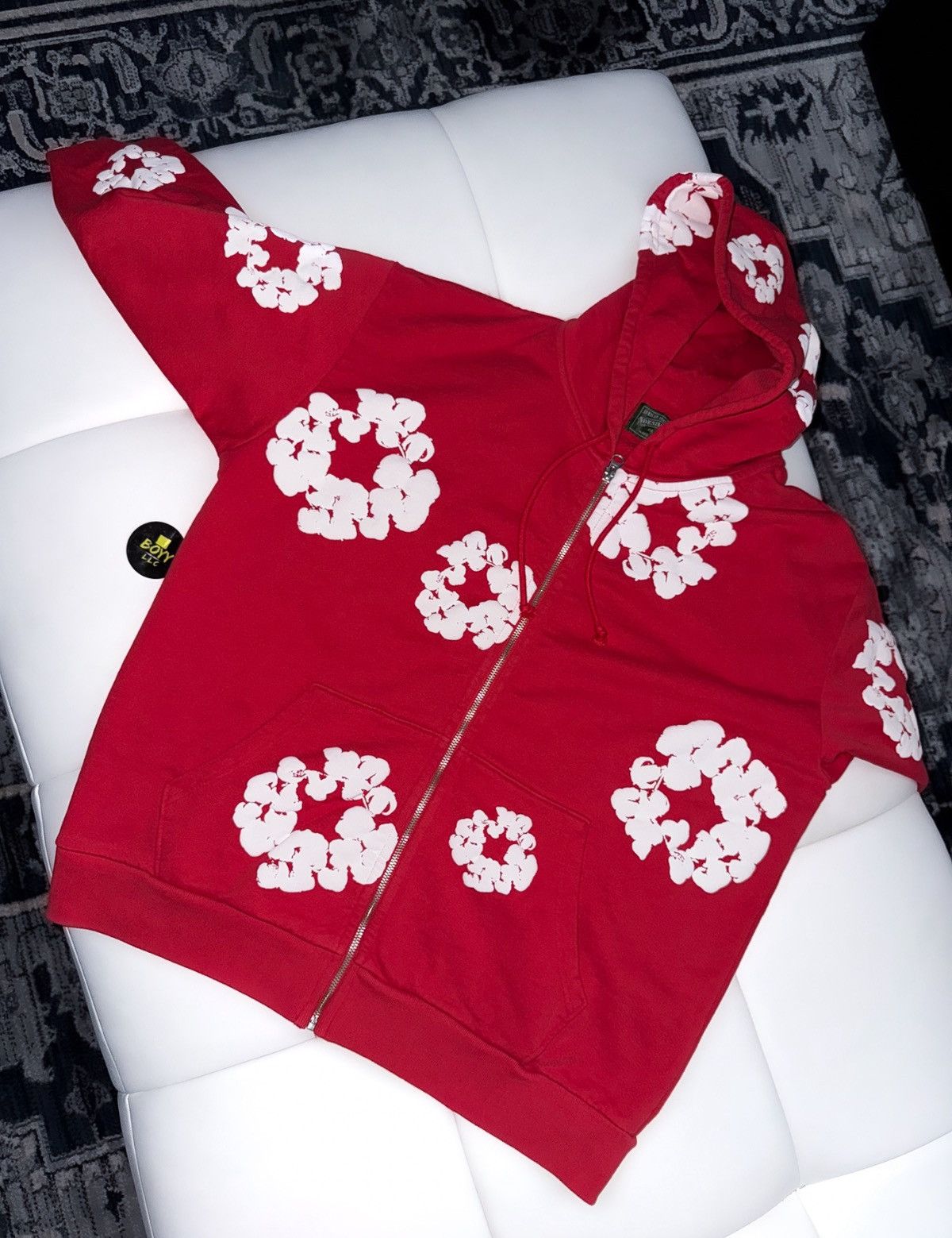 DENIM TEARS Denim Tears ADG Inc. Zip Hoodie | Grailed