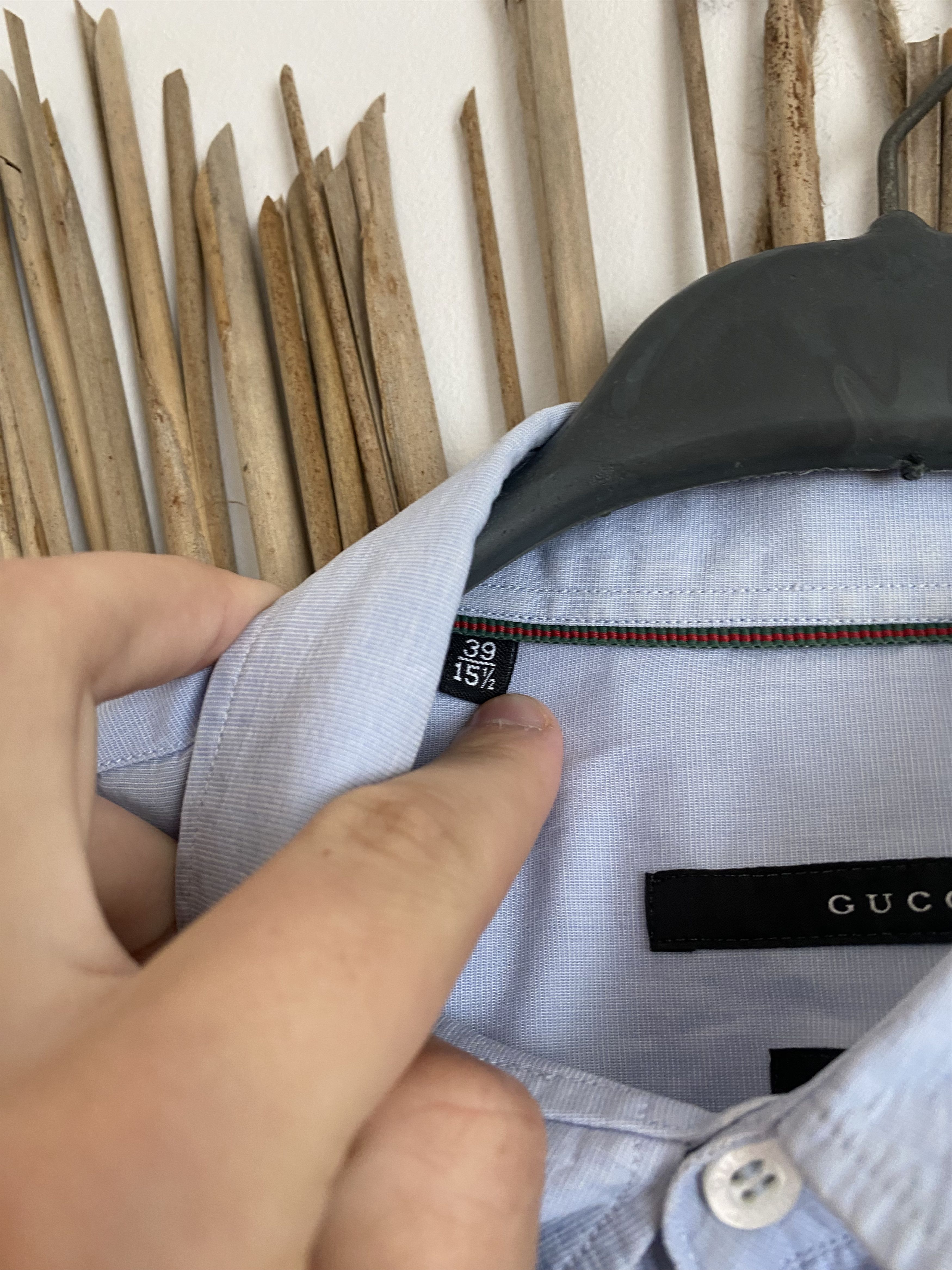 Gucci Gucci Vintage Shirt Button Up Size US S / EU 44-46 / 1 - 7 Thumbnail
