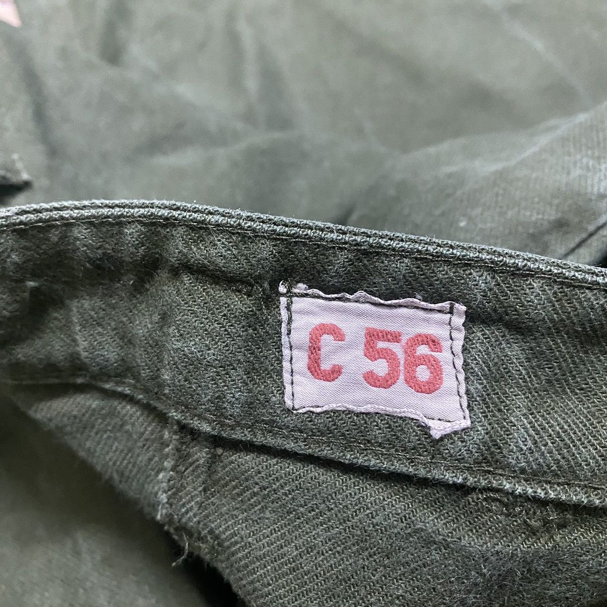 Vintage Vintage 60s C56 Swedish Army Trouser Pant Size US 38 / EU 54 - 20 Thumbnail