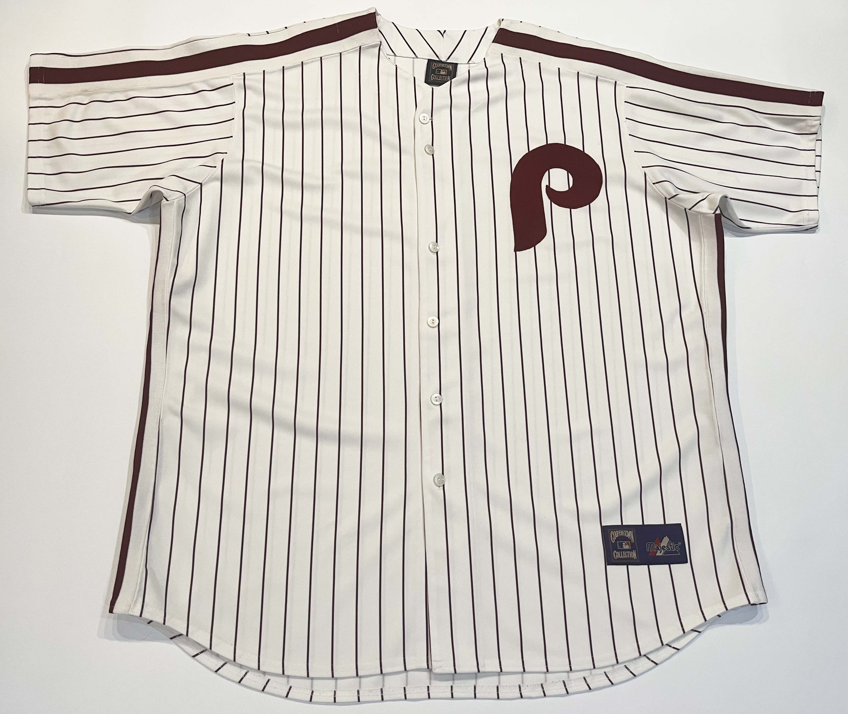 MLB × Majestic Majestic MLB Philadelphia Phillies Pinstripe Jersey Size US XXL / EU 58 / 5 - 1 Thumbnail