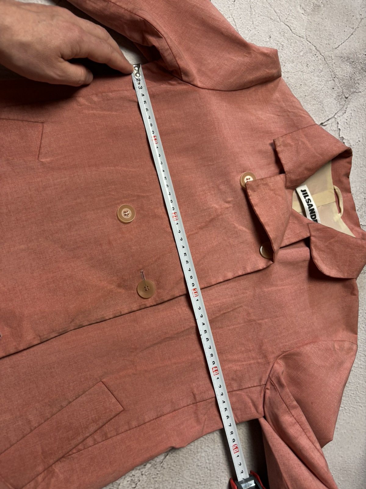 Jil Sander Jil Sander pink Lightweight Jacket coat size 34 Size XXS / US 00 / IT 34 - 8 Thumbnail