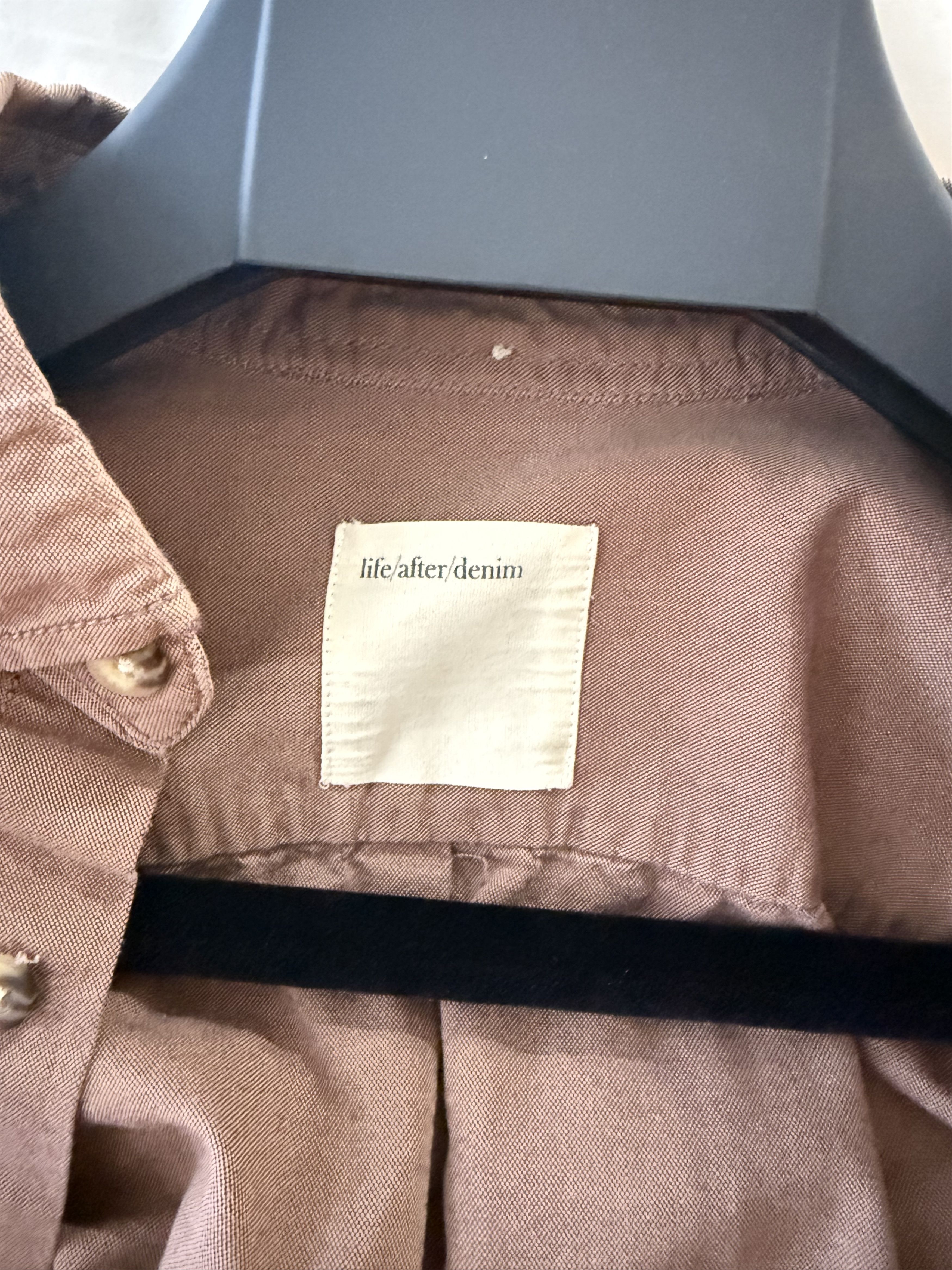 Life After Denim Life/After/Denim Button-Up Shirt – Mauve, Size Medium Size US M / EU 48-50 / 2 - 3 Thumbnail