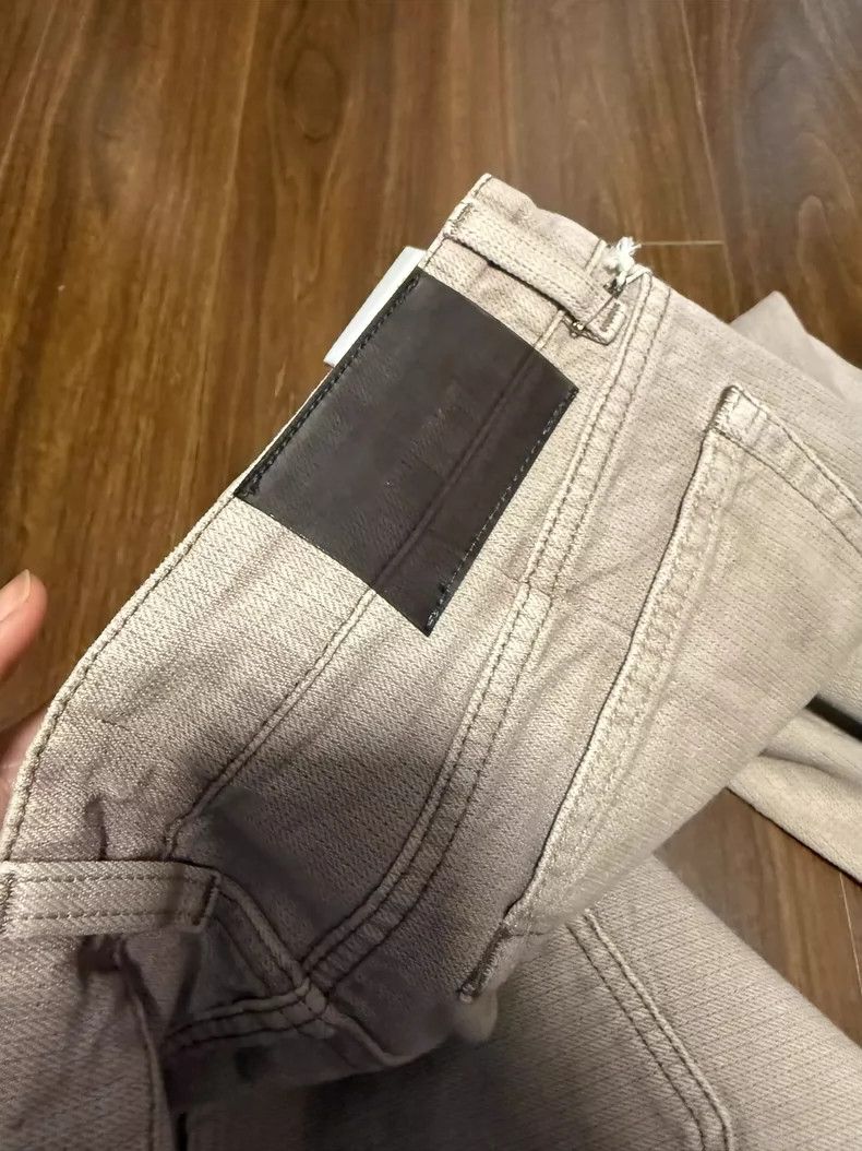 Our Legacy our legacy Colour-blocked chain embossed patch jeans Size US 28 / EU 44 - 6 Thumbnail