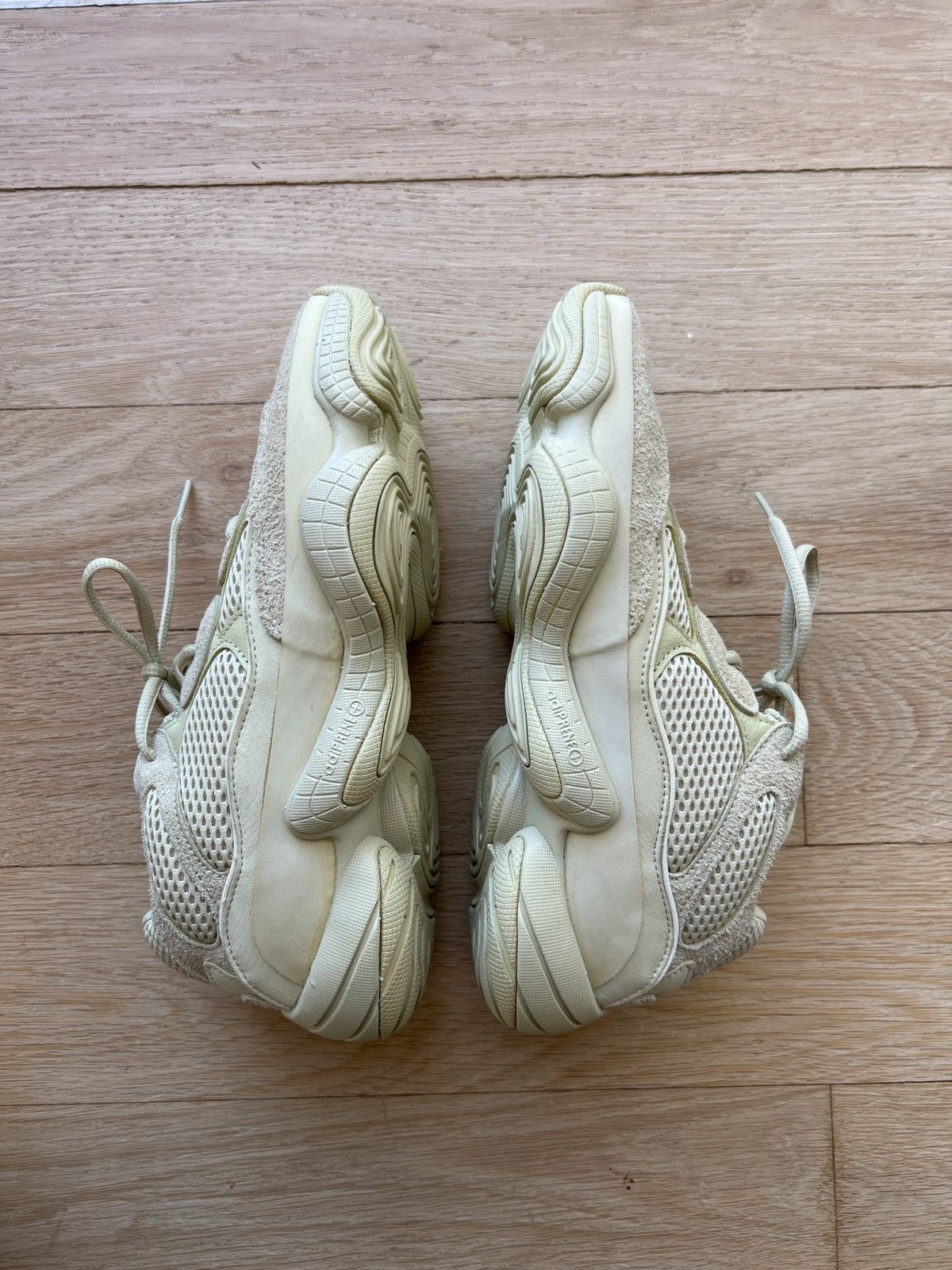 adidas gazelle silver green womens Adidas Yeezy 500 Desert Rat 'Super Moon Yellow' (2018)  PUSHAS