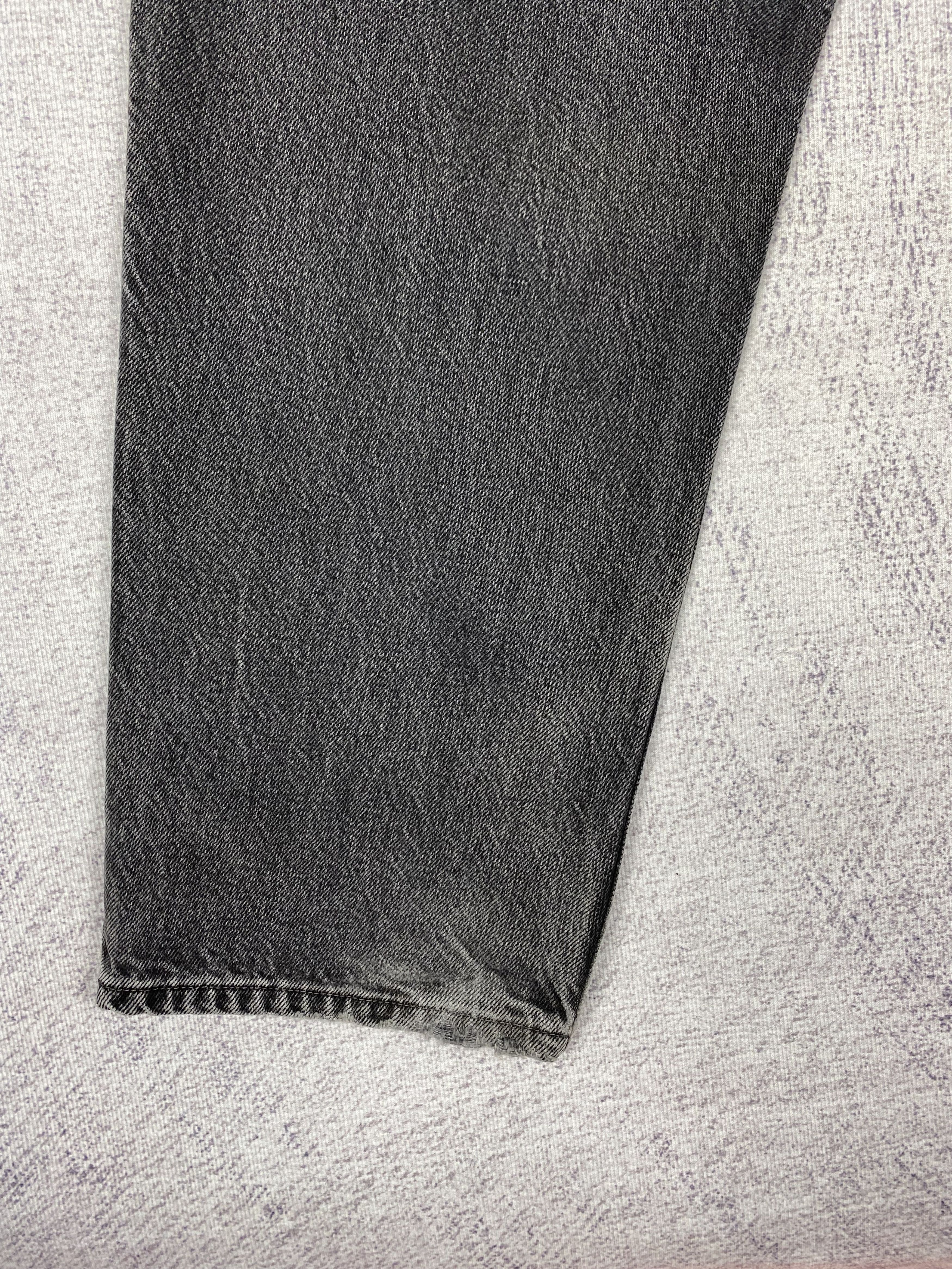 Levi's Vintage Levi's 550 Relaxed Fit Black Denim Jeans PT0482 Size US 36 / EU 52 - 13 Thumbnail