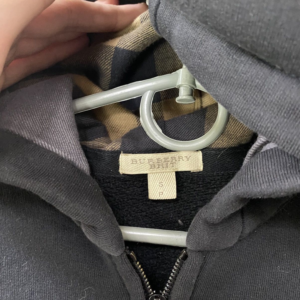 Burberry Black Burrbery zip hoodie Brit luxury Size US S / EU 44-46 / 1 - 6 Thumbnail