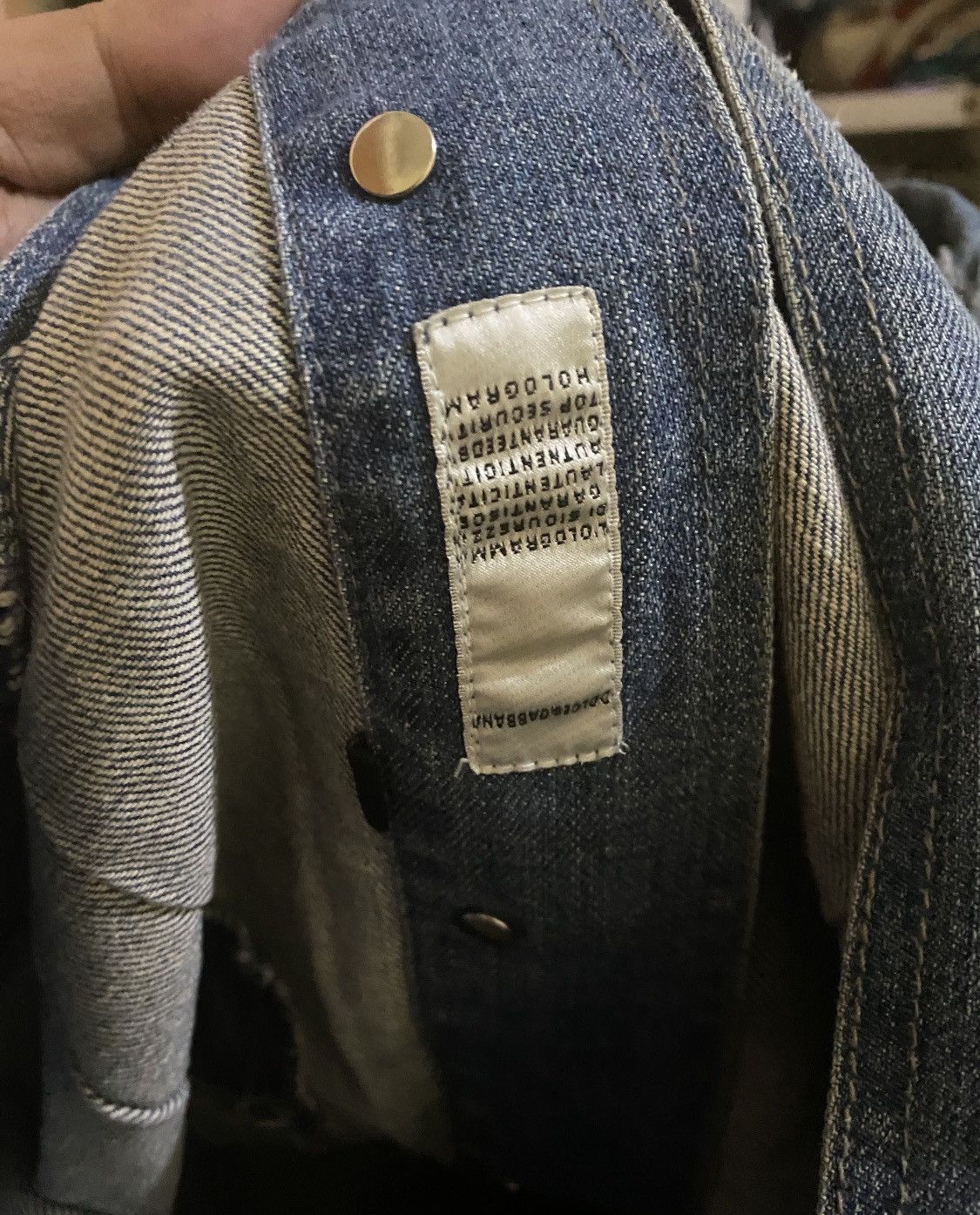 Dolce & Gabbana D&G Dolce & Gabbana Archival Distressed Patchwork Denim Size L / US 10 / IT 46 - 5 Thumbnail