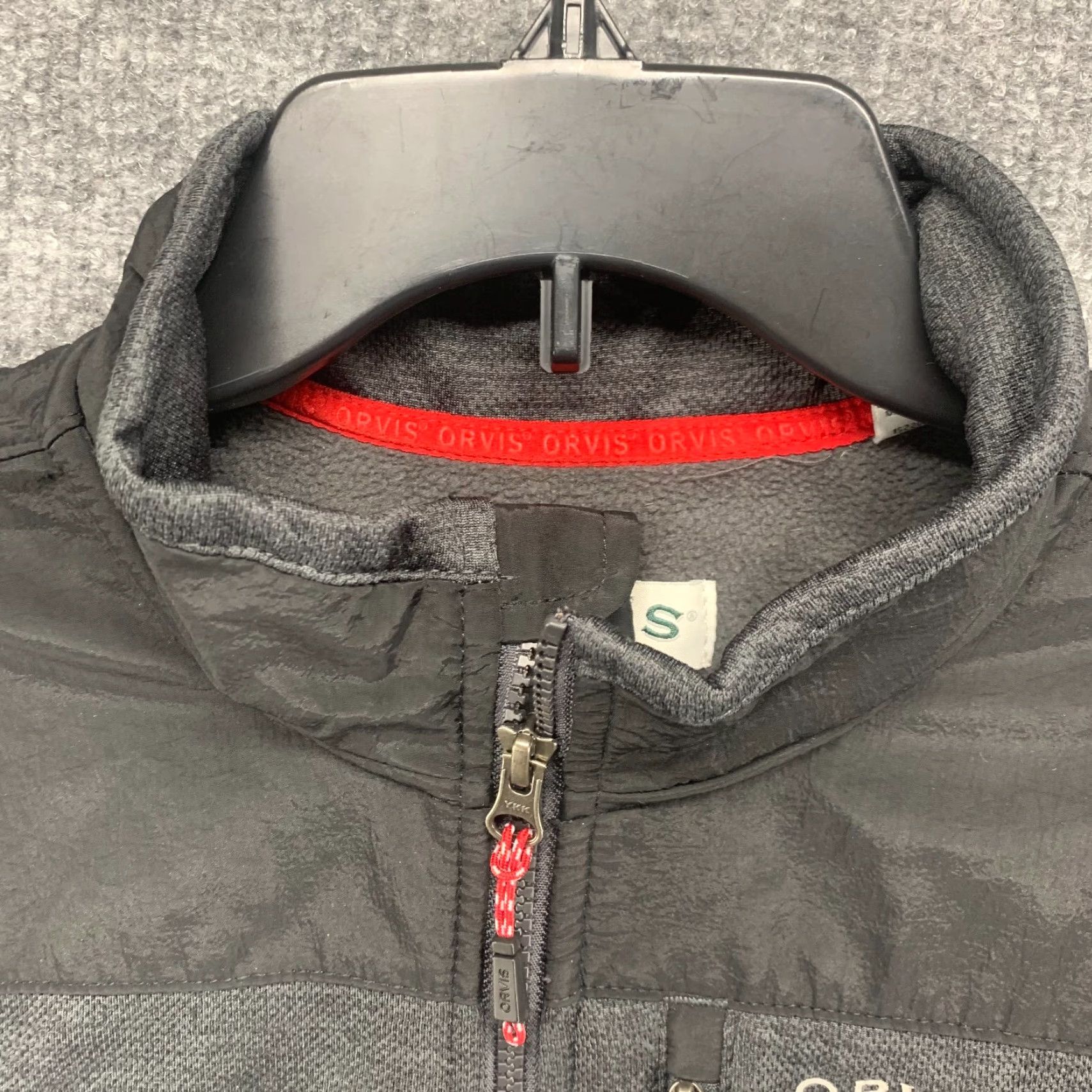 Orvis Orvis Jacket Mens Large L Gray Classic Collection Fleece Lined Pocket Active Size US L / EU 52-54 / 3 - 4 Thumbnail