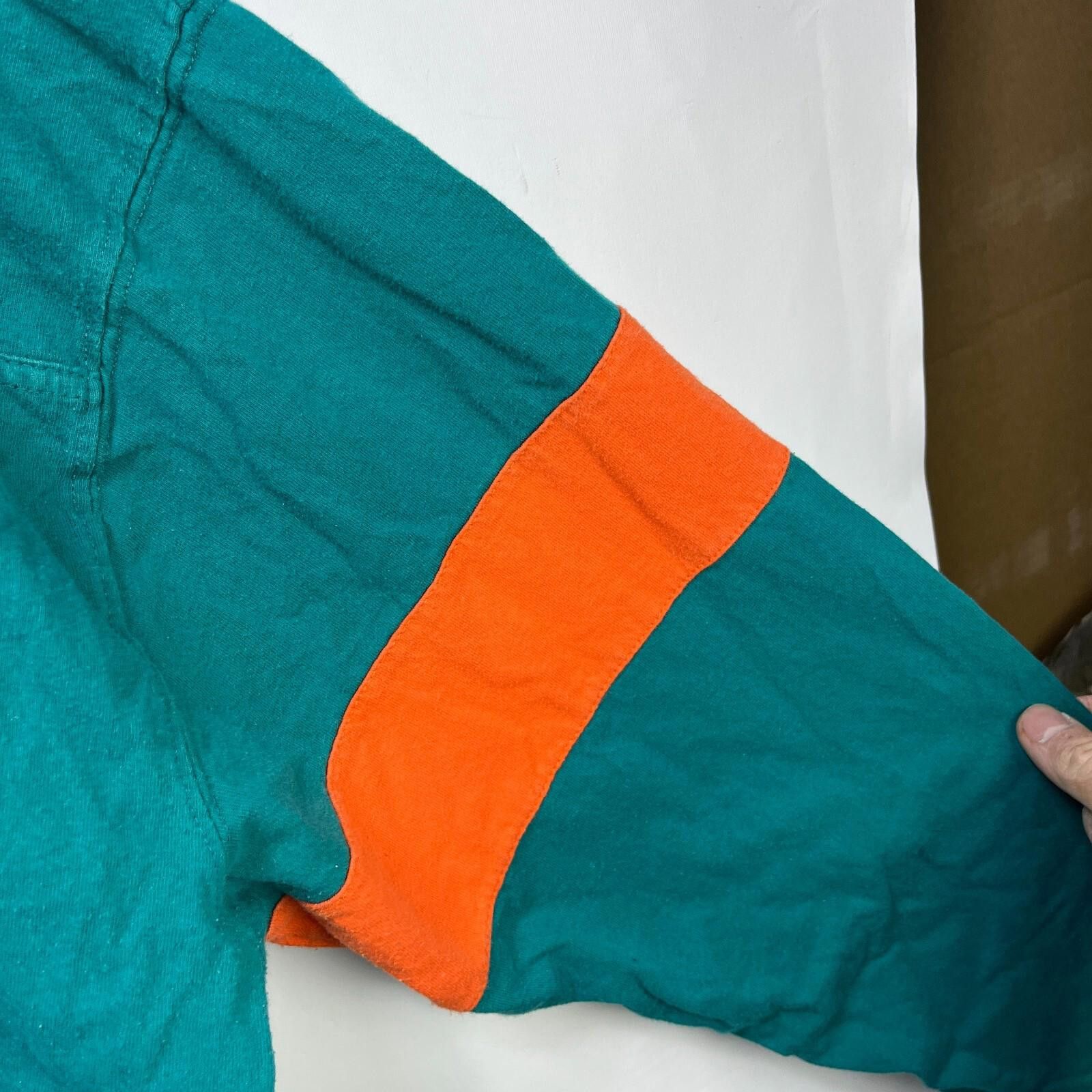 Other Vintage 90s Miami Dolphins Blank Jersey-Style Shirt 3XL Size ONE SIZE - 6 Thumbnail