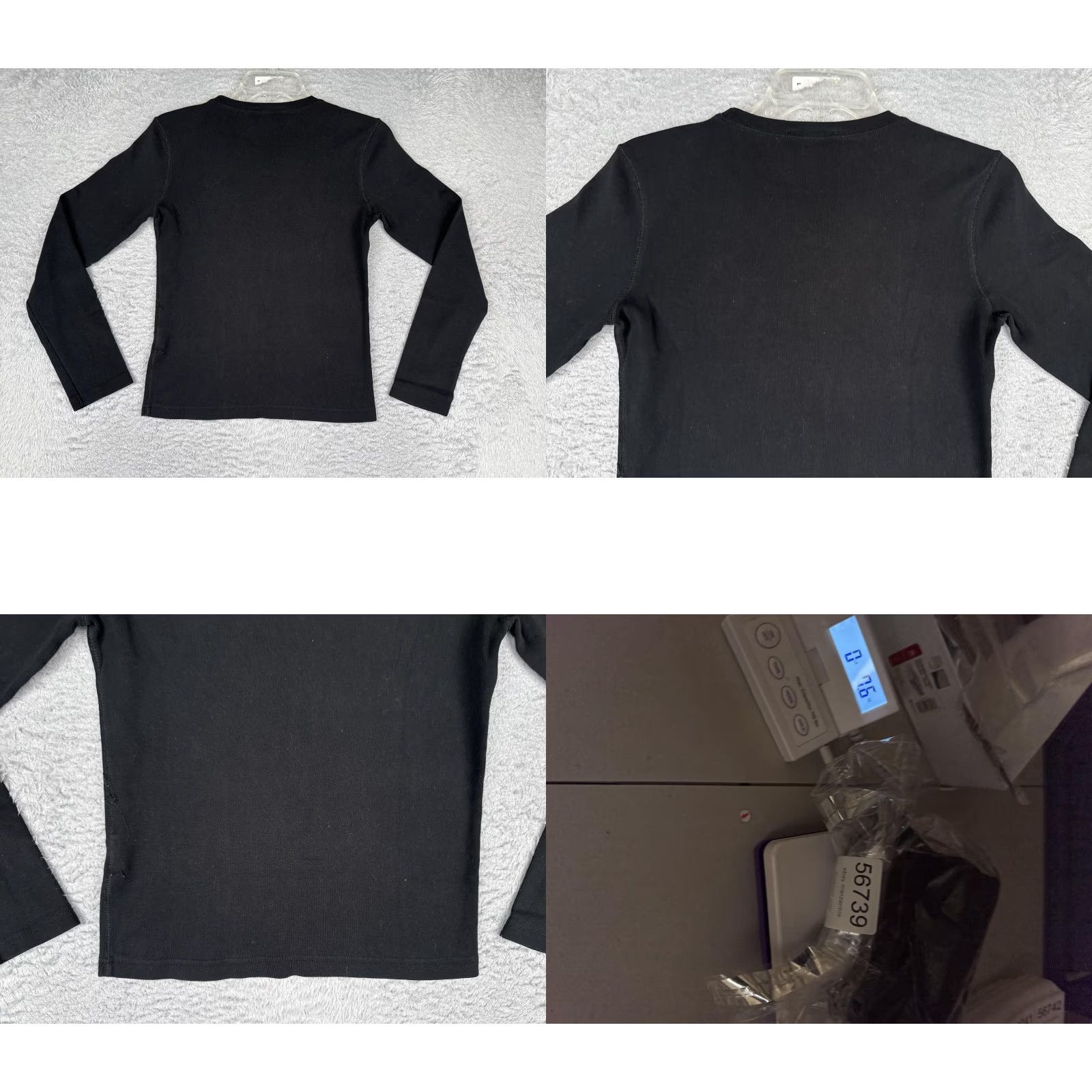 Polo Ralph Lauren Ralph Lauren Sport Shirt Teens Medium Black Slim Fit Long Sleeve Cotton Logo Tee Size US M / EU 48-50 / 2 - 9 Thumbnail