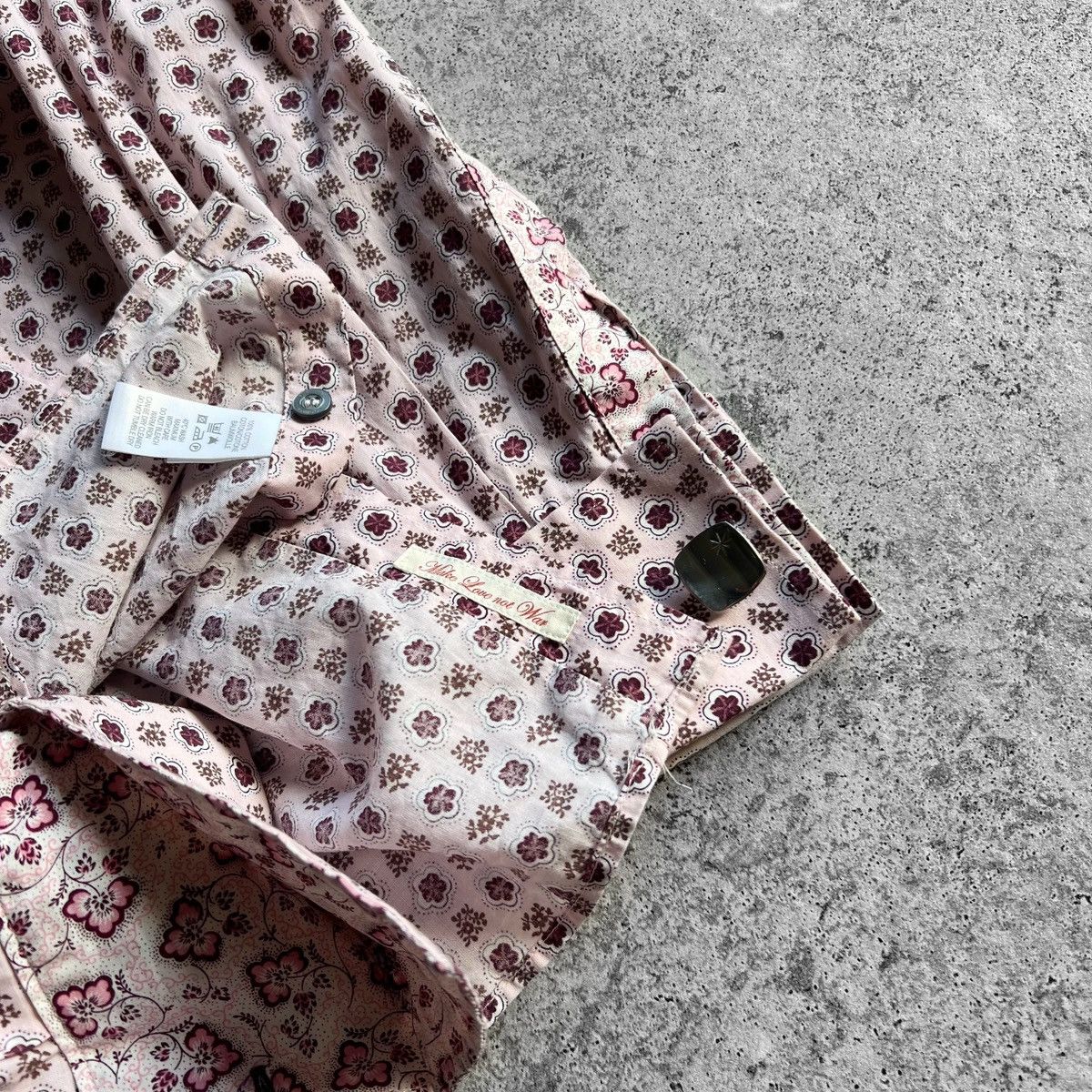 Designer × Paul Smith Paul Smith London Mens Button Up Long Sleeve Printed Shirt Size US M / EU 48-50 / 2 - 5 Thumbnail