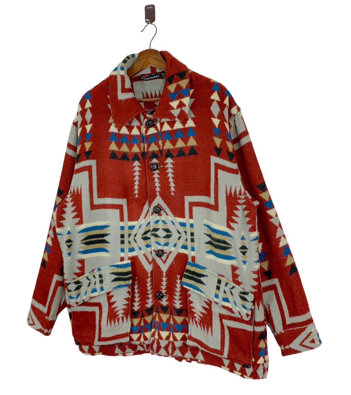 Aztech Mountain VINTAGE BUMMERS MOUNTAIN SPORTS AZTEC NATIVE AMERICAN JACKET Size US L / EU 52-54 / 3 - 2 Thumbnail