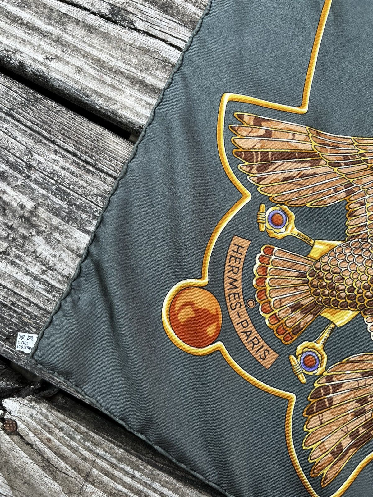 Hermes Vintage Hermes Ancient Egypt Silk Scarf Size ONE SIZE - 8 Thumbnail