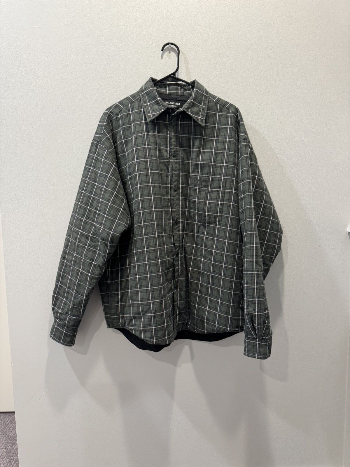 Balenciaga Balenciaga Padded Shirt Size US L / EU 52-54 / 3 - 6 Thumbnail
