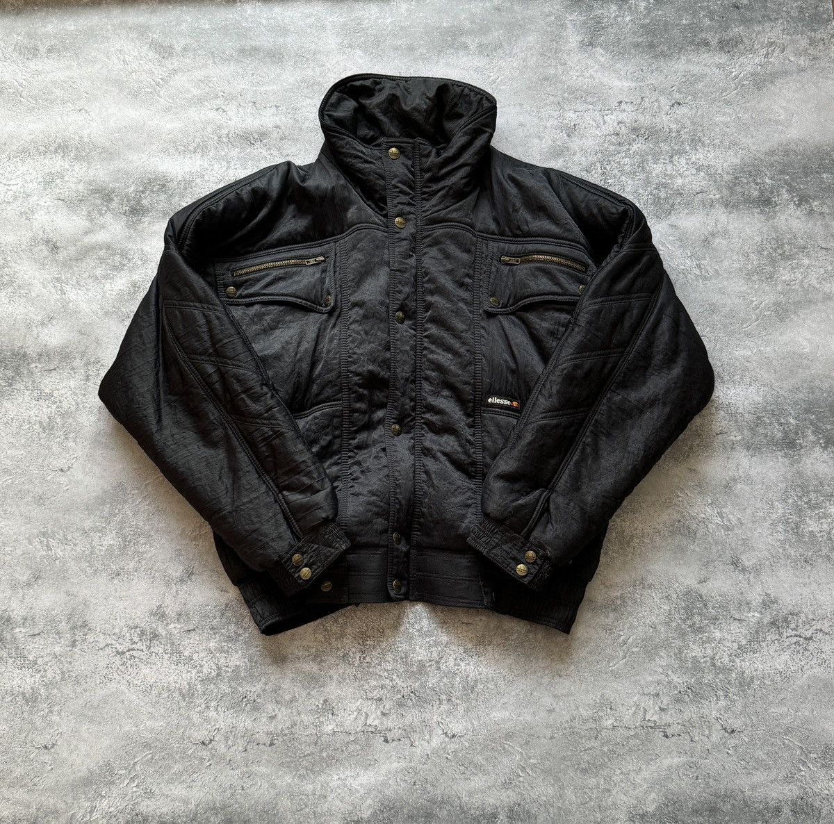 Ellesse × Vintage Vintage 80s Ellesse Baggy Ski Bomber Jacket Y2K Size US XL / EU 56 / 4 - 1 Thumbnail