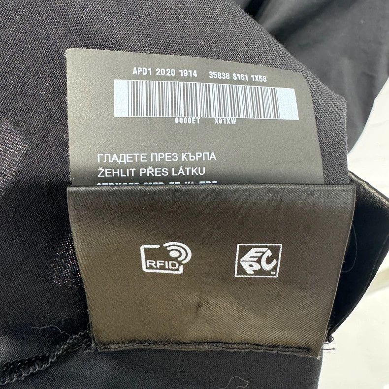 Prada Prada Black leather logo short sleeves 2501-Nextarrow Size S / US 4 / IT 40 - 6 Thumbnail