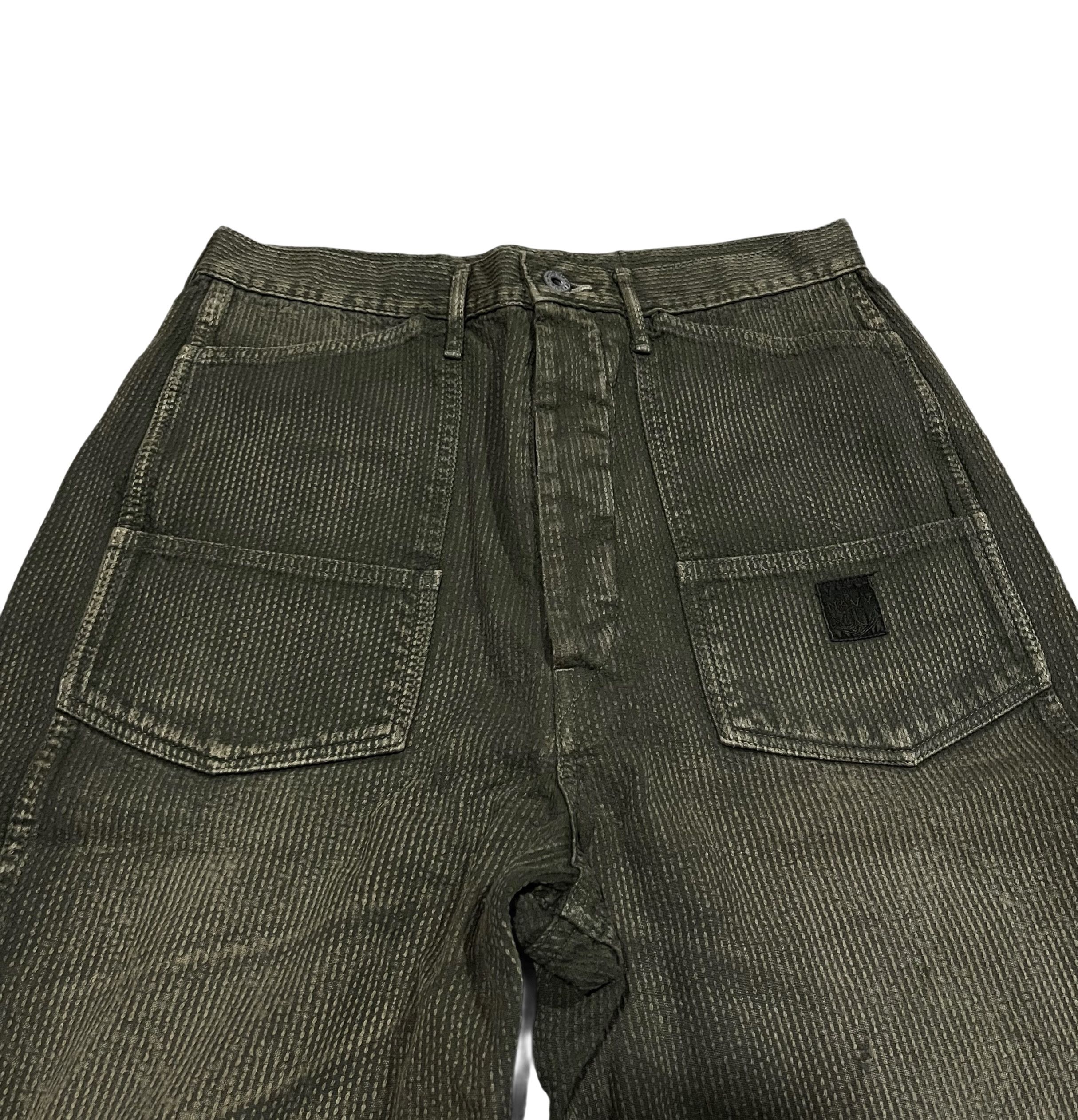 Kapital Kountry Vintage Kapital Buckle Back Boro Stitching Ballon Pants Size US 31 - 3 Thumbnail